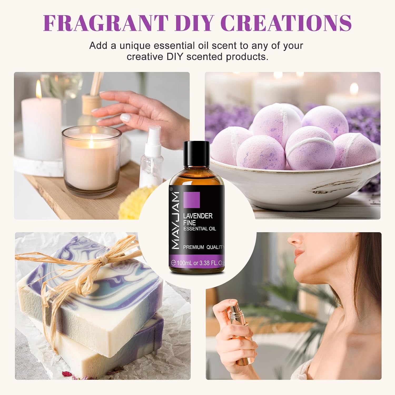 Thumbnail 6 de Lavender essential oil 100ml for aromatherapy