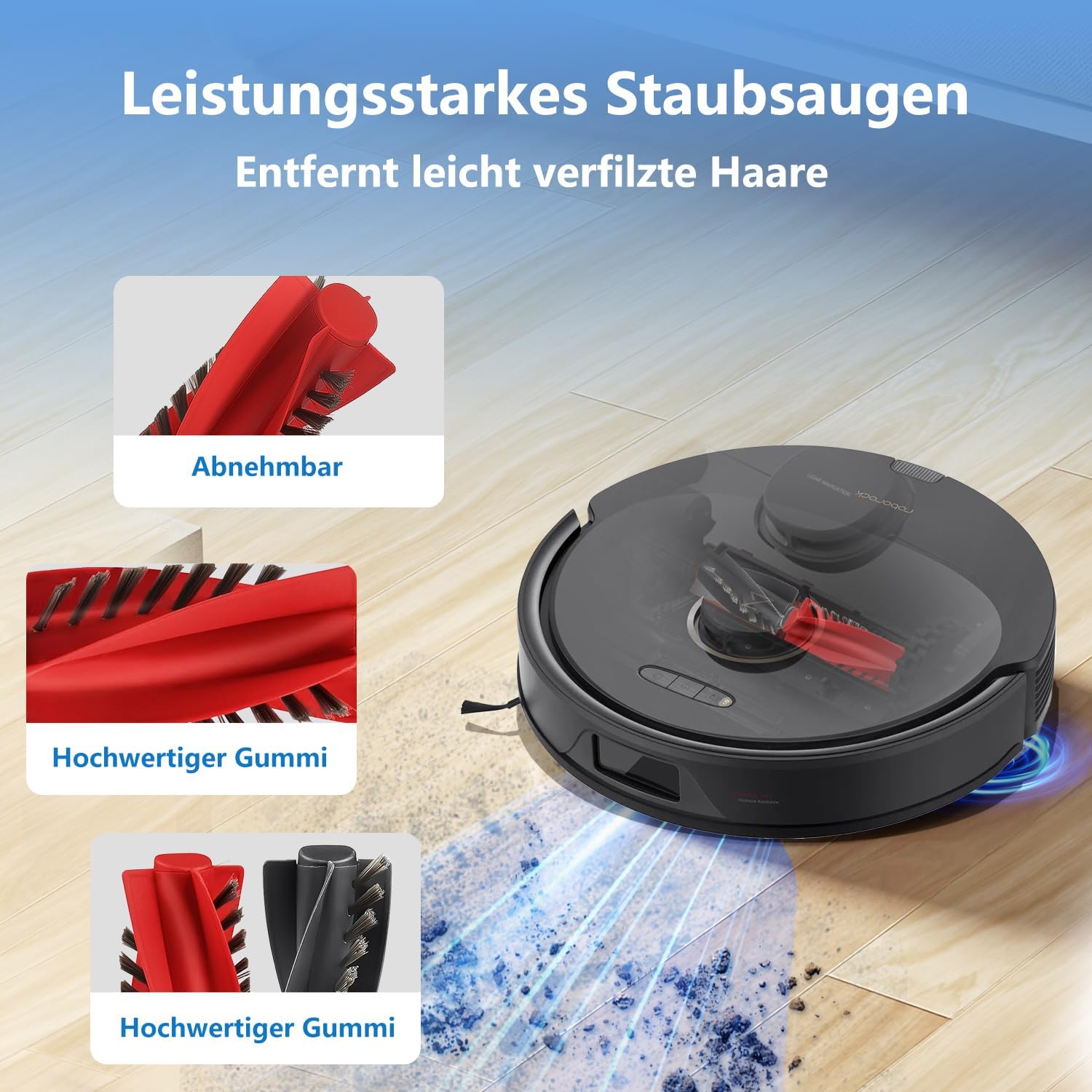 Detalle 1 de 22‑tlg Zubehör für Roborock Qrevo S5X 22 Teile 🧹
