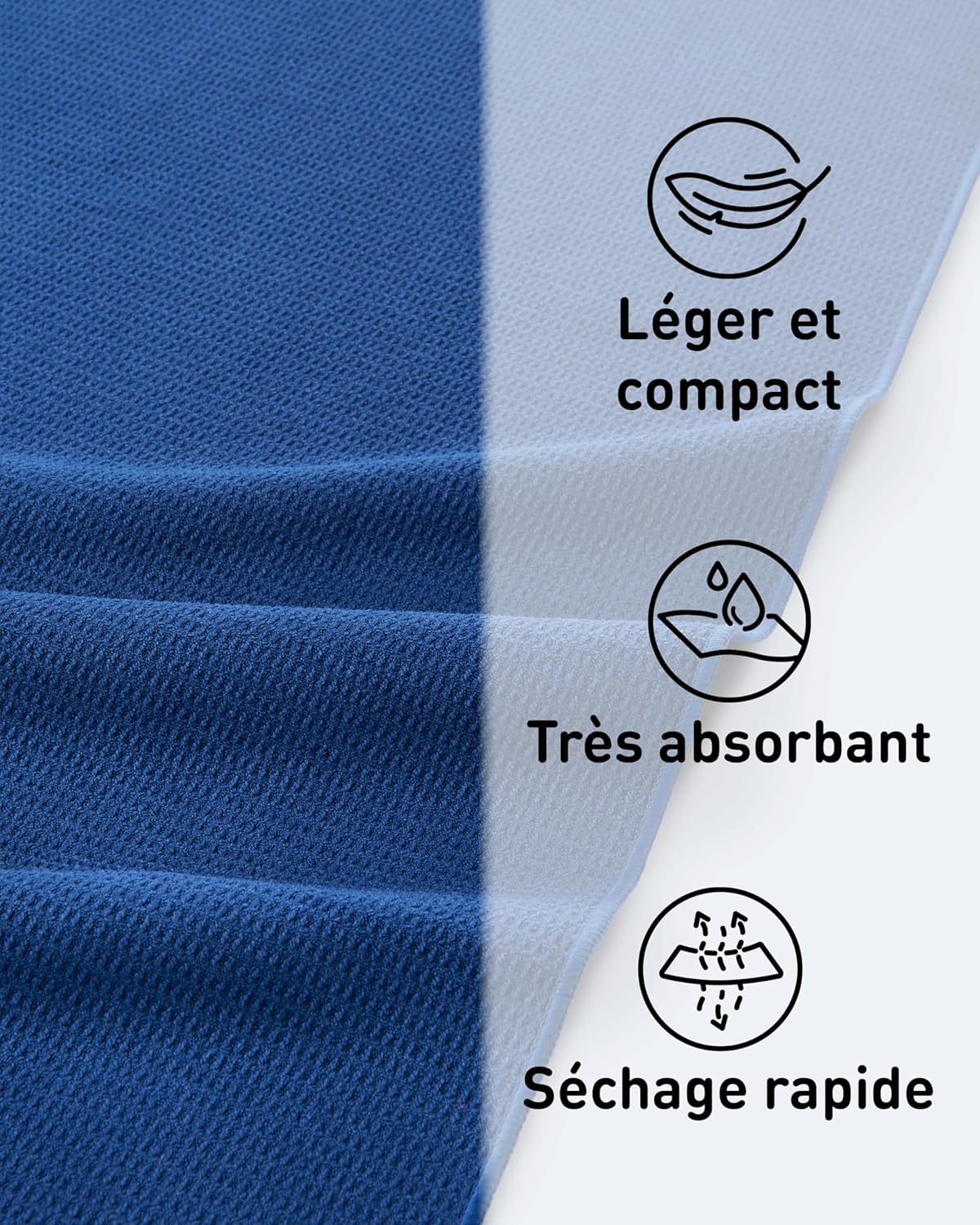 Thumbnail 3 de Fit-Flip Serviette de Yoga antidérapante
