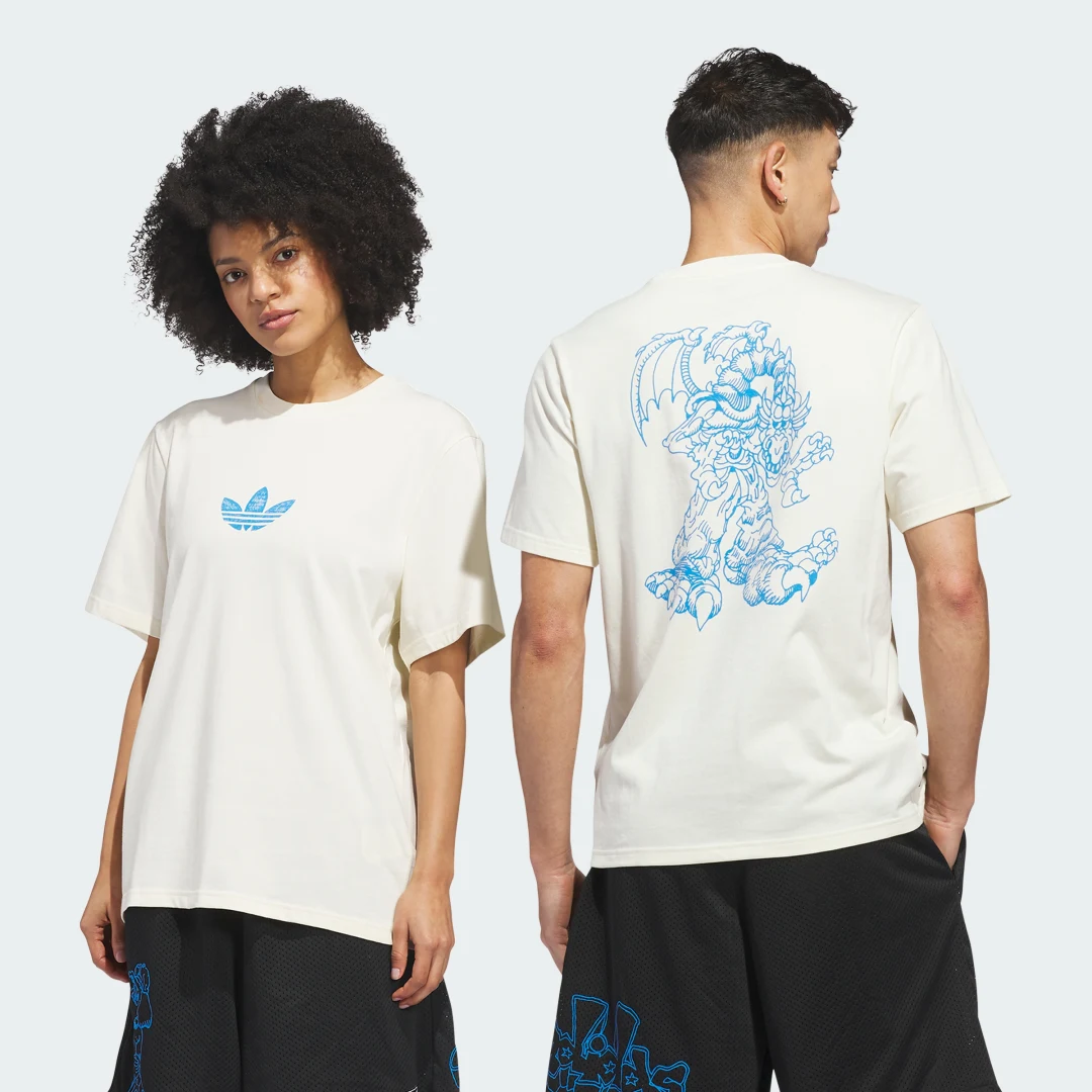 Thumbnail 1 de Camiseta Skateboarding x KOGANCULT Dragon de Adidas — Blanco