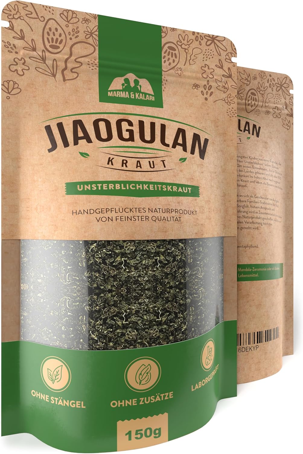 Detalle de Jiaogulan Kraut der Unsterblichkeit 150g