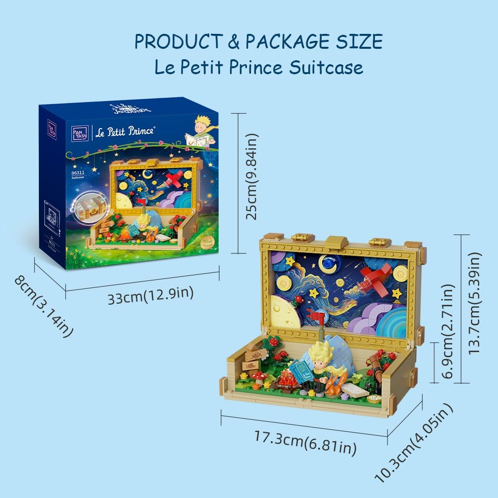 Thumbnail 6 de PANTASY The Little Prince Suitcase Building Set