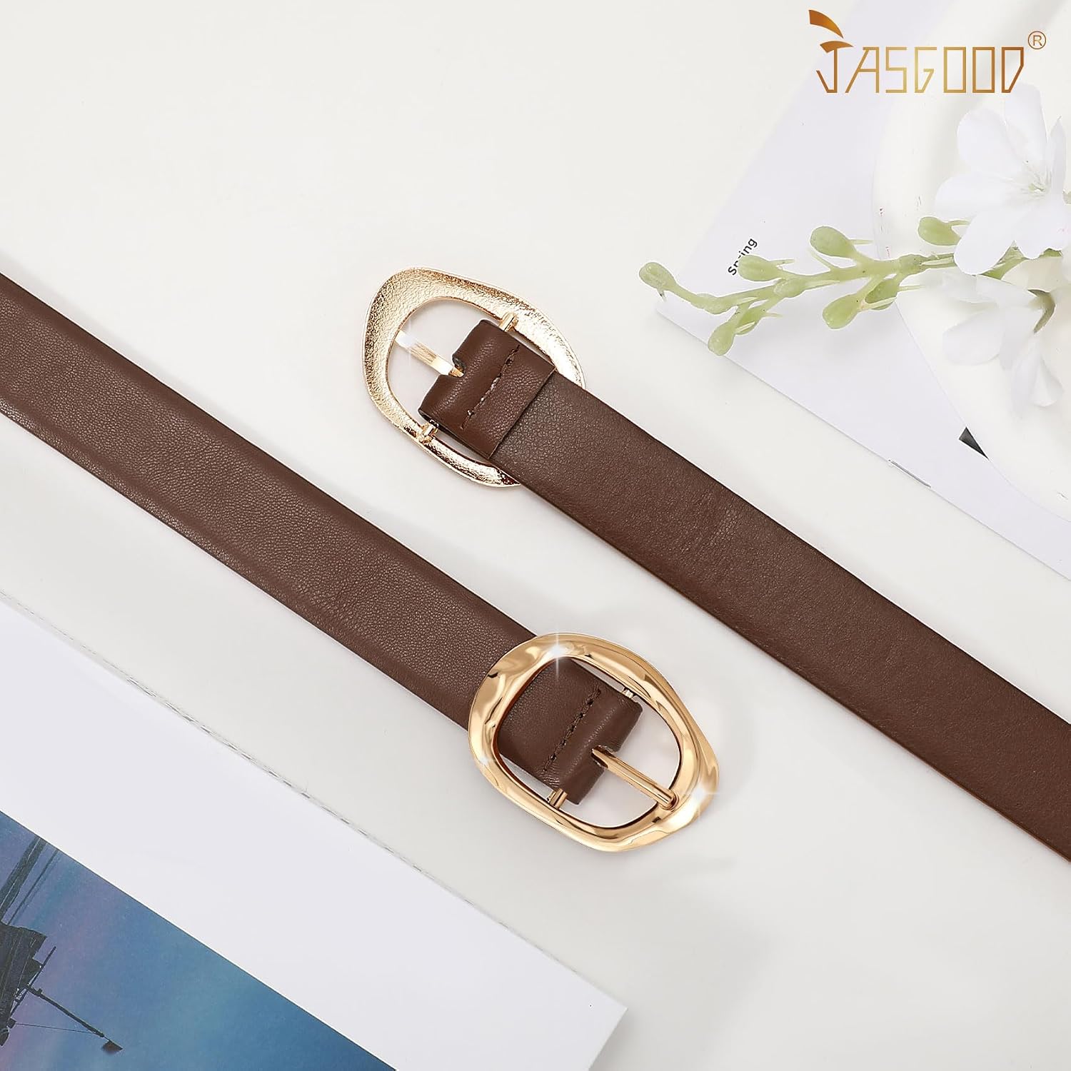 Detalle de Women's Faux Leather Belt