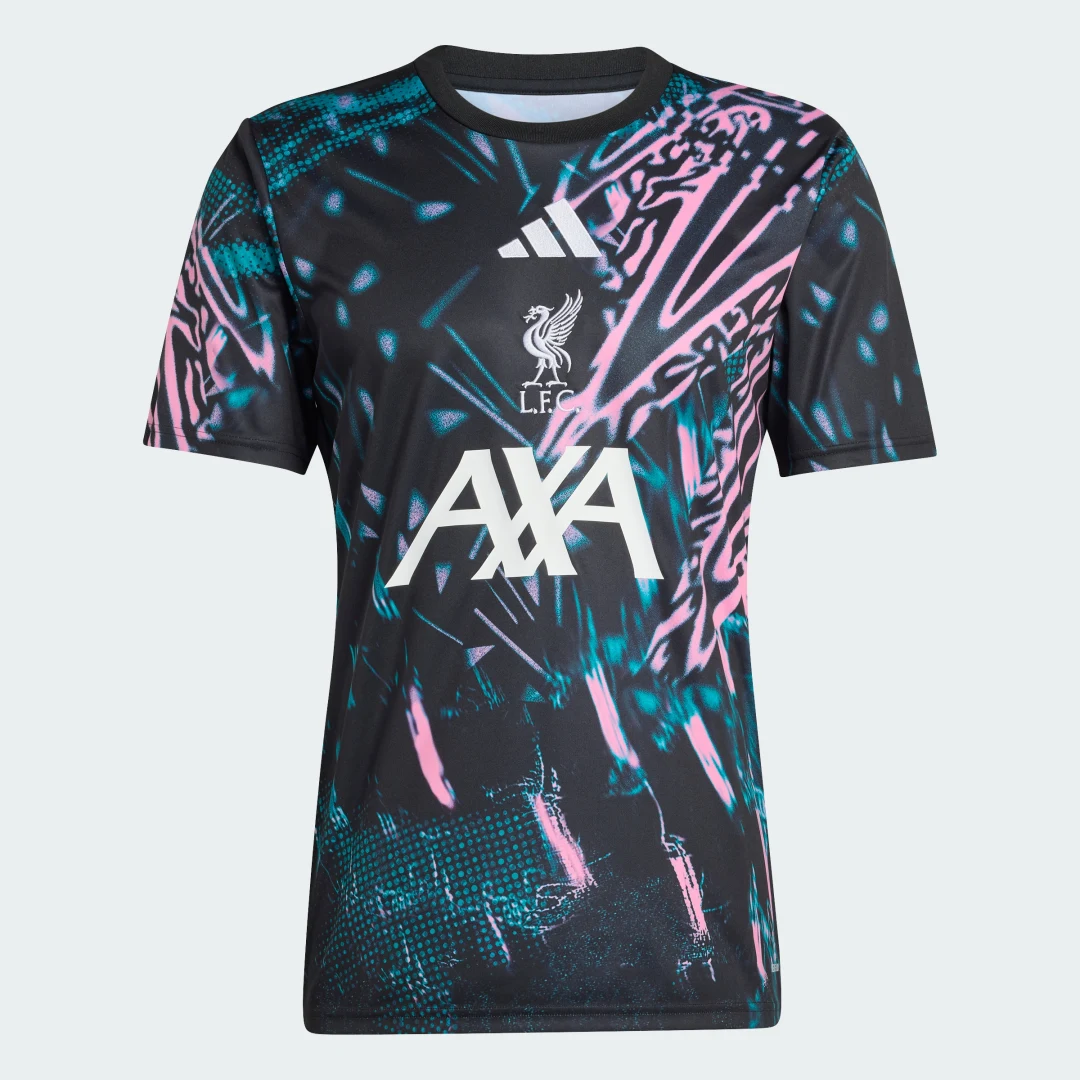 Detalle 2 de Camiseta de calentamiento Liverpool FC 25/26 de Adidas