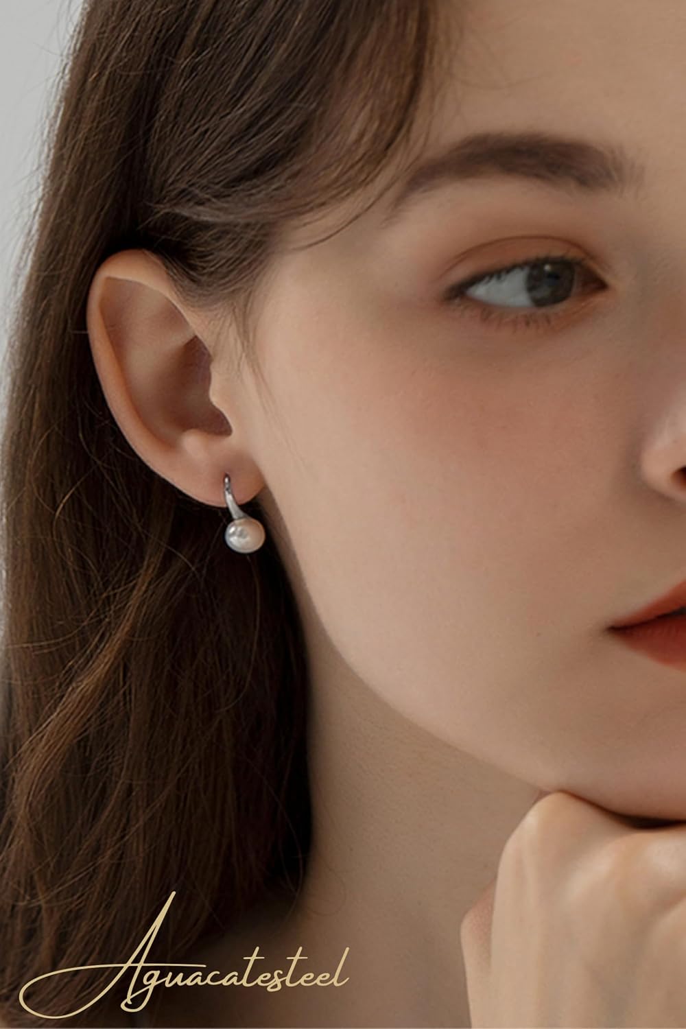 Detalle 1 de AGUACATESTELL Pendientes plata 925