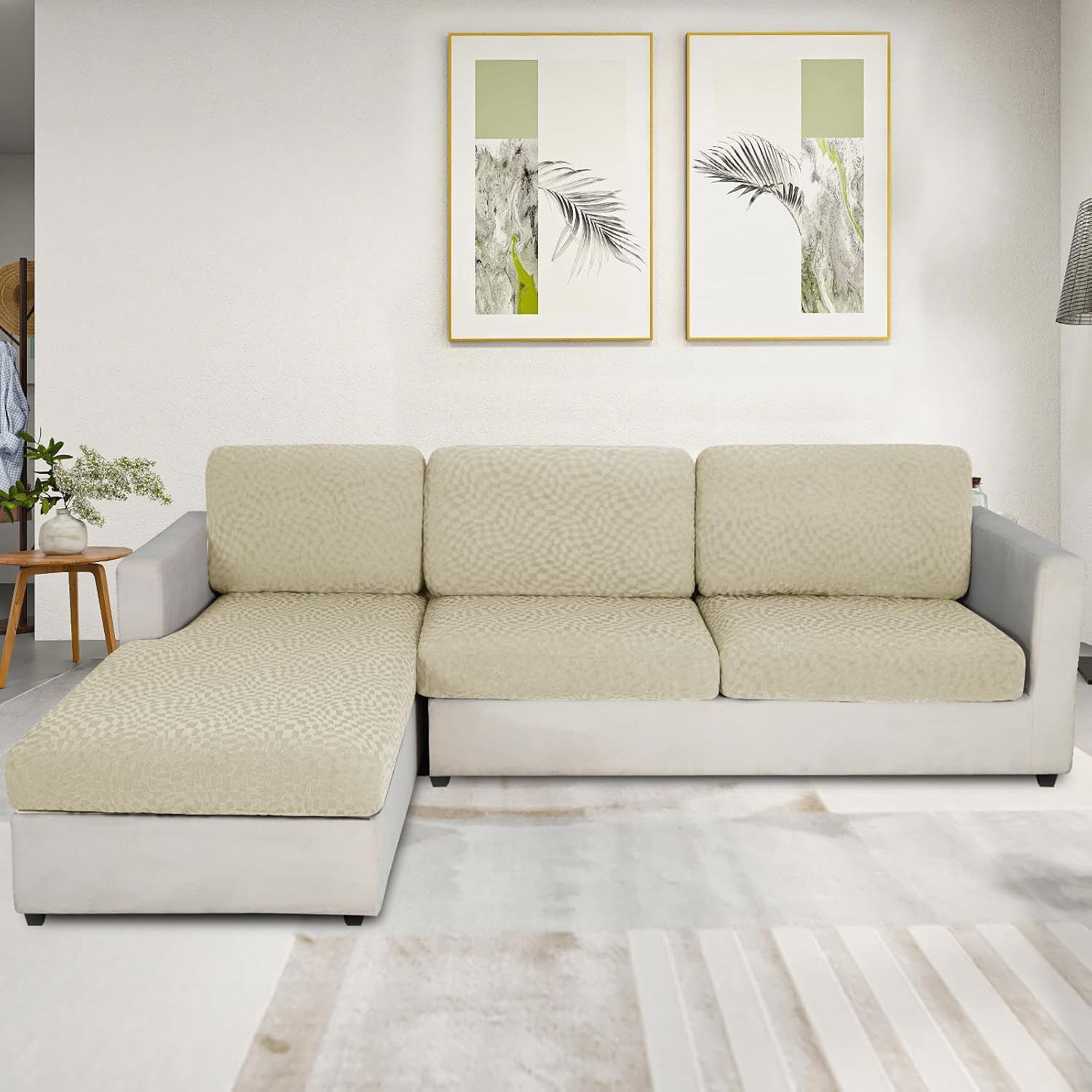 Thumbnail 6 de Ystyle Funda Sofá Ajustable 1 Asiento Beige