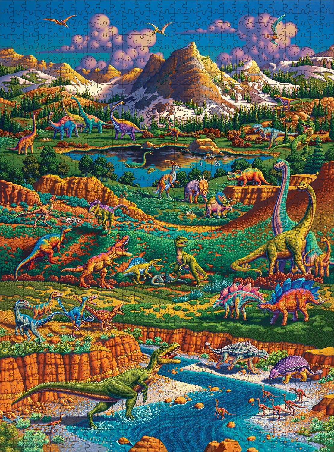Detalle 2 de Buffalo Games Eric Dowdle 1000-piece Puzzle 26.75x19.75 🎲