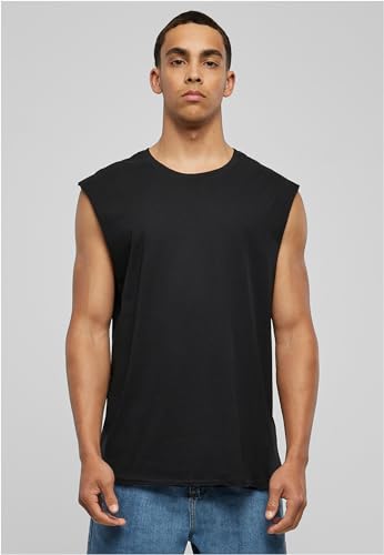 Detalle de Urban Classics Uomo Nero 3XL – Canotta estiva Open Edge, no-sleeve per allenamento