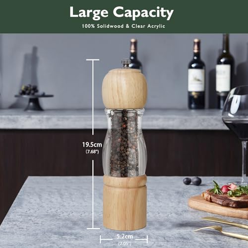 Thumbnail 2 de ManGotree molinillo de pimienta y sal 8 pulgadas