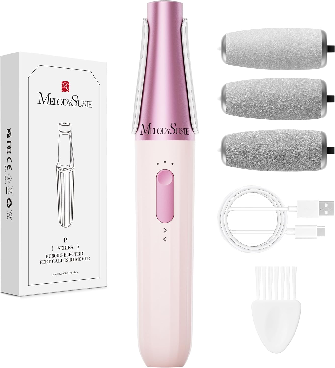 Thumbnail 6 de MelodySusie PC800G Electric Callus Remover for Feet