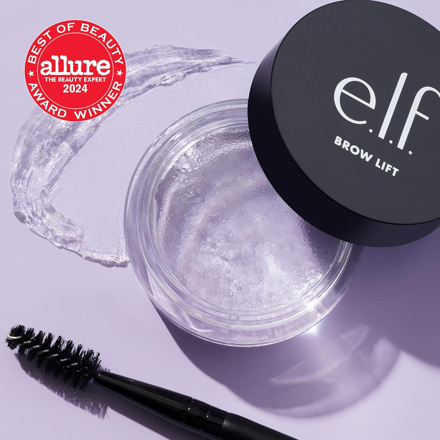 Detalle de e.l.f. Brow Lift – cera modellante trasparente per sopracciglia, effetto piuma e fissaggio naturale