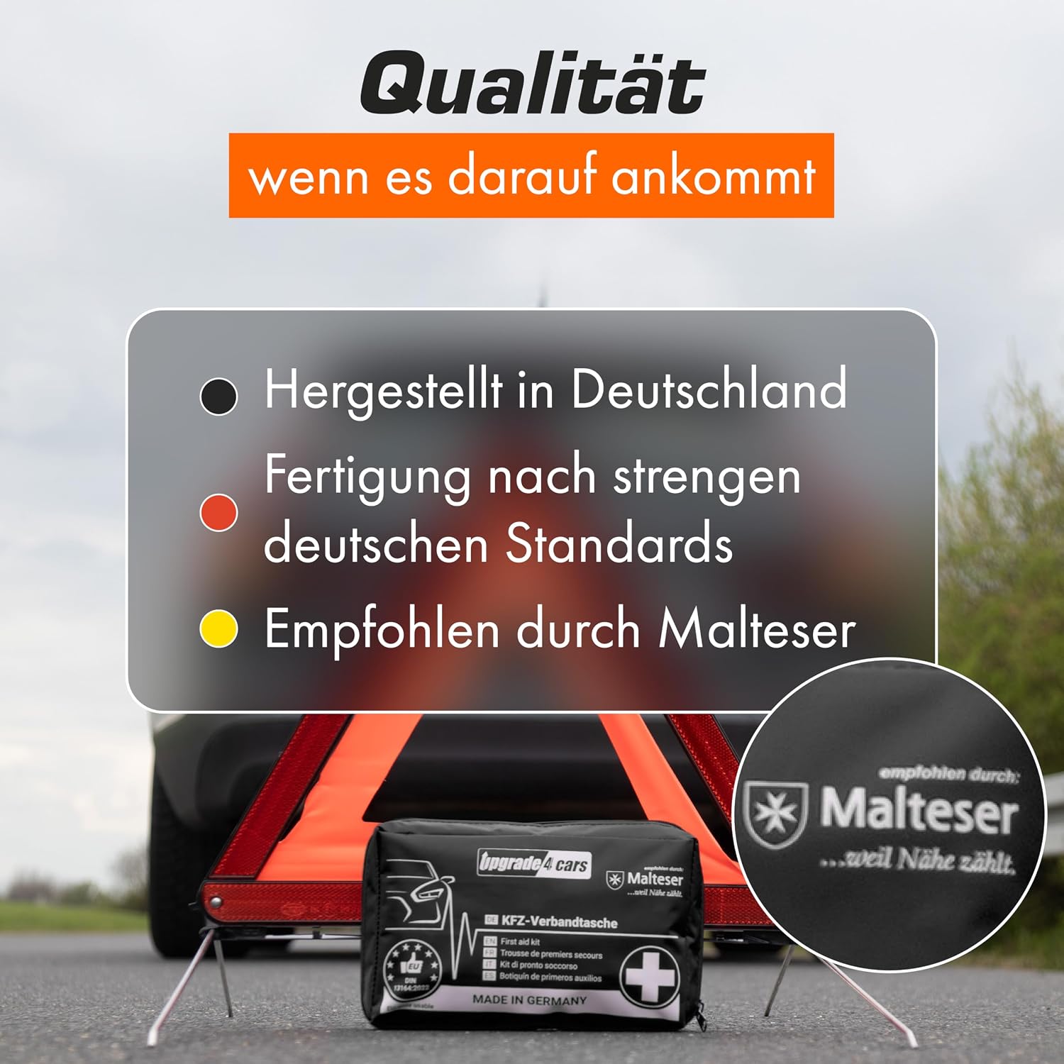 Detalle 2 de Upgrade4cars Auto Verbandskasten 2er Set