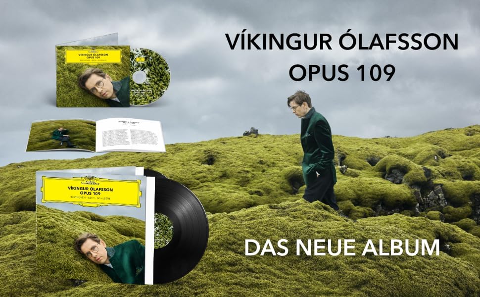 Detalle 1 de ヴィキングル・オラフソン『Opus 109』CD ベートーヴェン《ピアノ・ソナタ第30番》を中心に収録