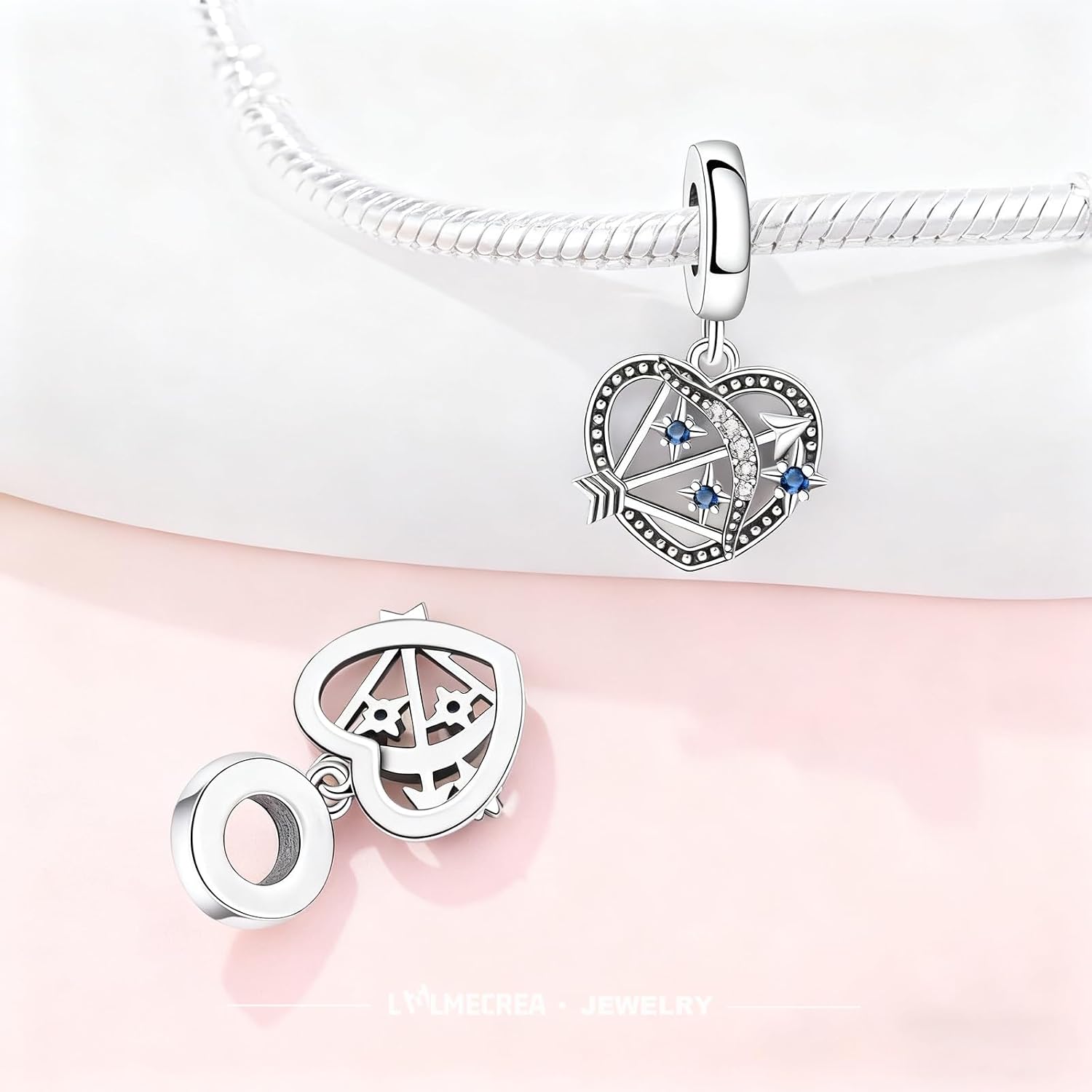 Detalle 2 de LMLMECREA Charms Anhänger 925 Silber 💍
