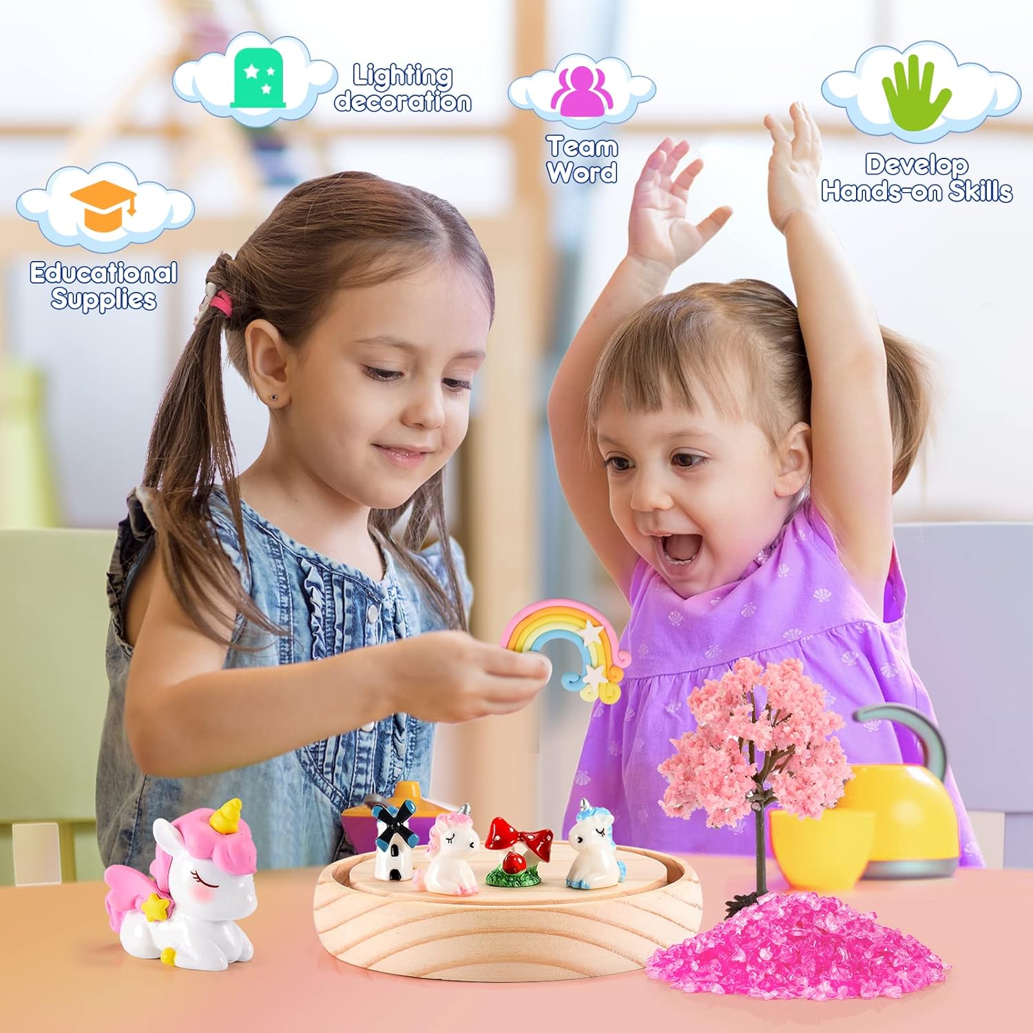 Thumbnail 4 de Dislocati Unicorn Craft Kit for Girls 3–9 🎲