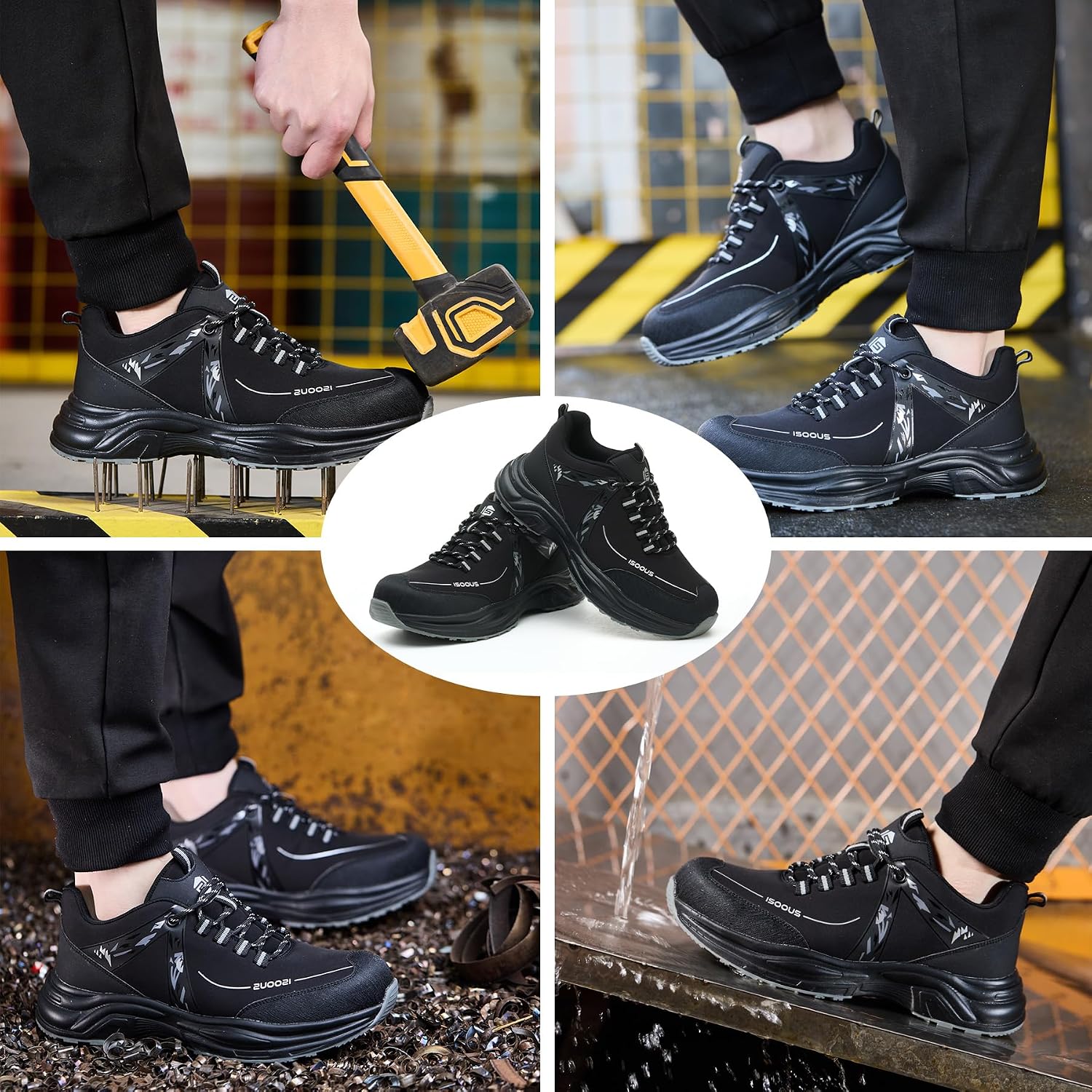 Detalle 2 de Scarpe antinfortunistiche antiscivolo 1100N