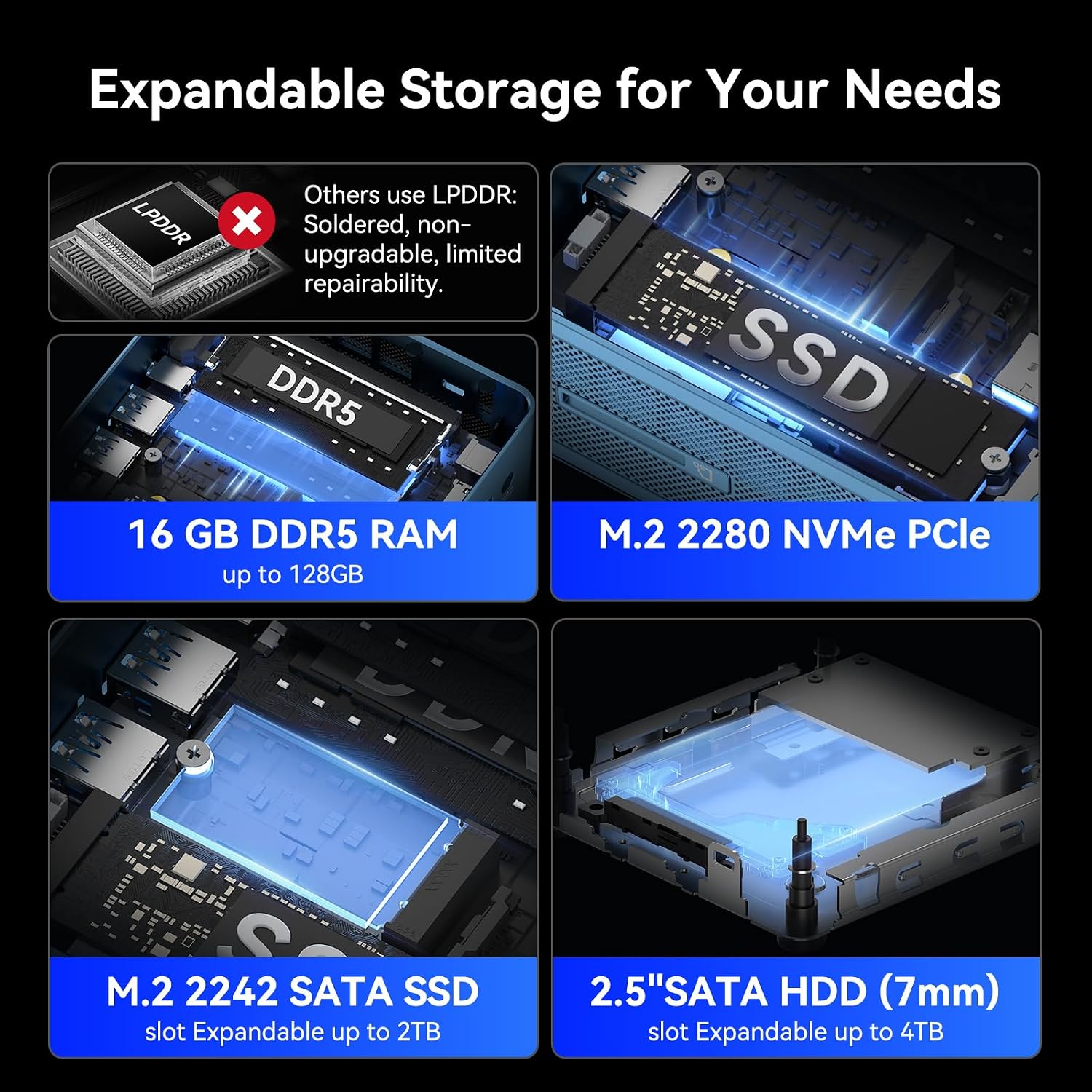Thumbnail 4 de GEEKOM IT12 2026 Mini PC with Built-in NPU & Windows 11 Pro