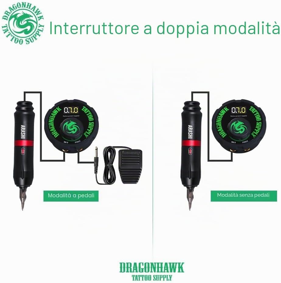 Detalle de Dragonhawk Airfoil Alimentatore 16V 2A
