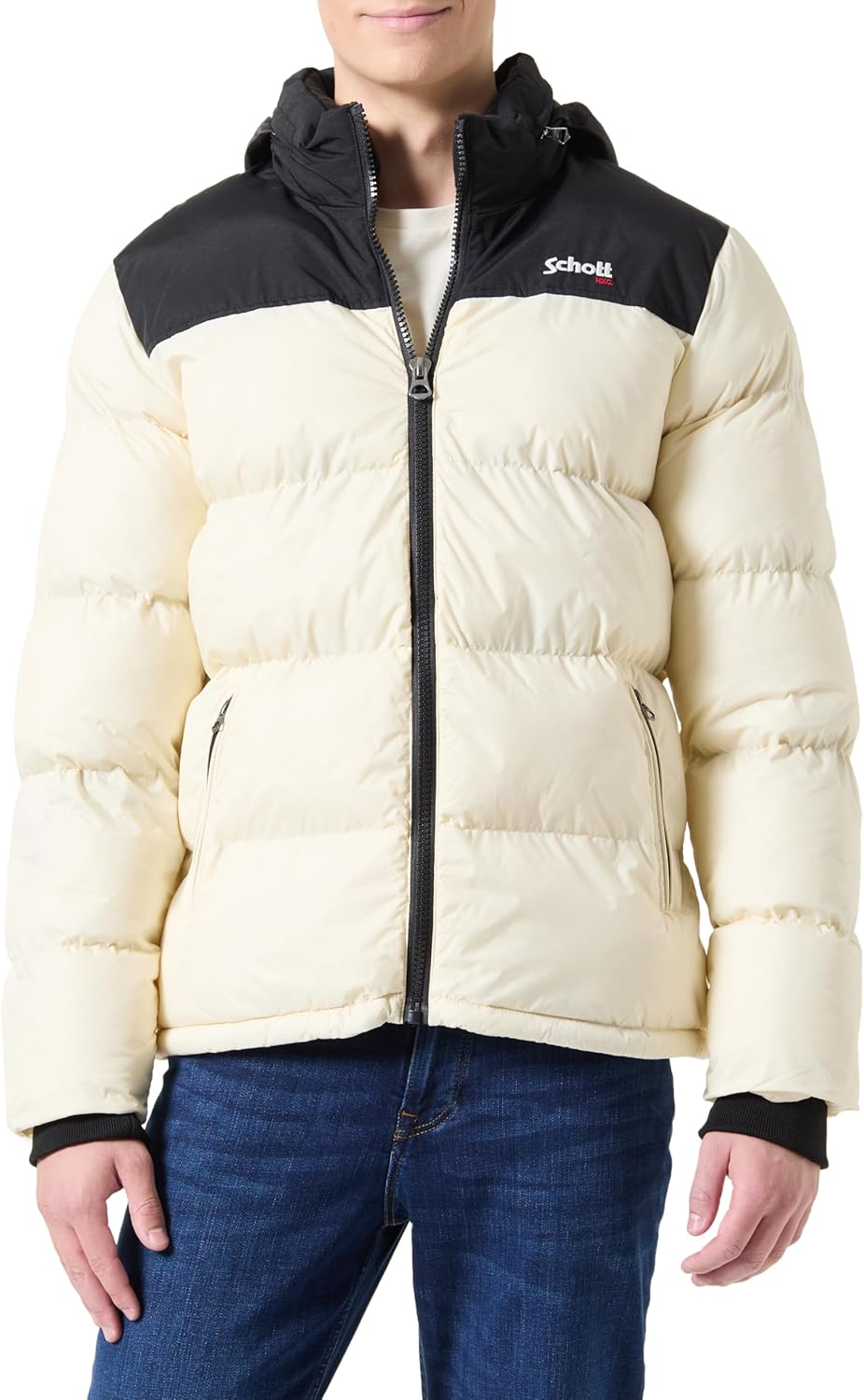 Thumbnail 4 de Schott NYC Utah Jacket Homme : le blouson au style travaillé