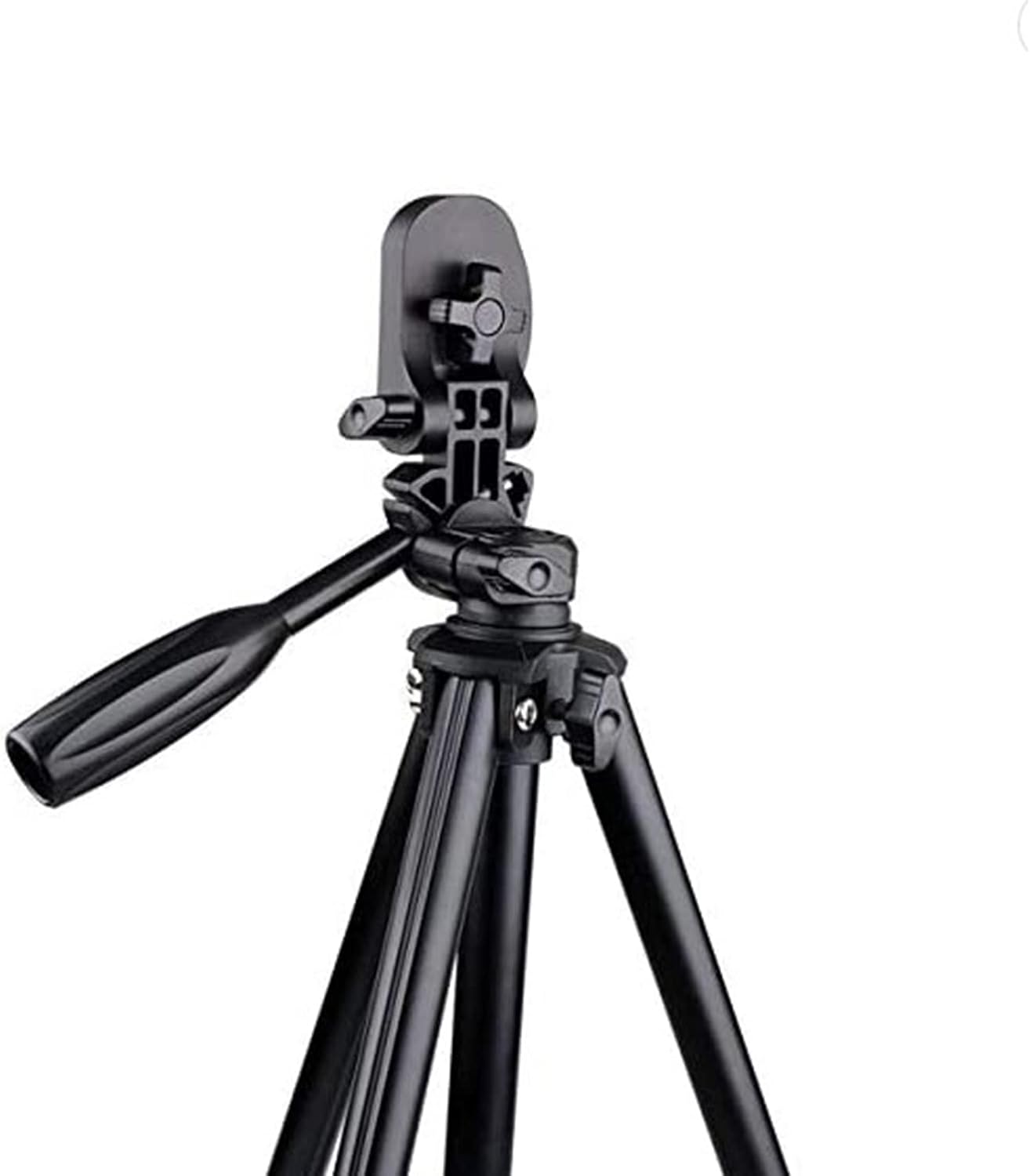 Detalle 2 de Svbony SV101 : trépied photo portable en aluminium, hauteur réglable 45 à 138 cm (avec sac)