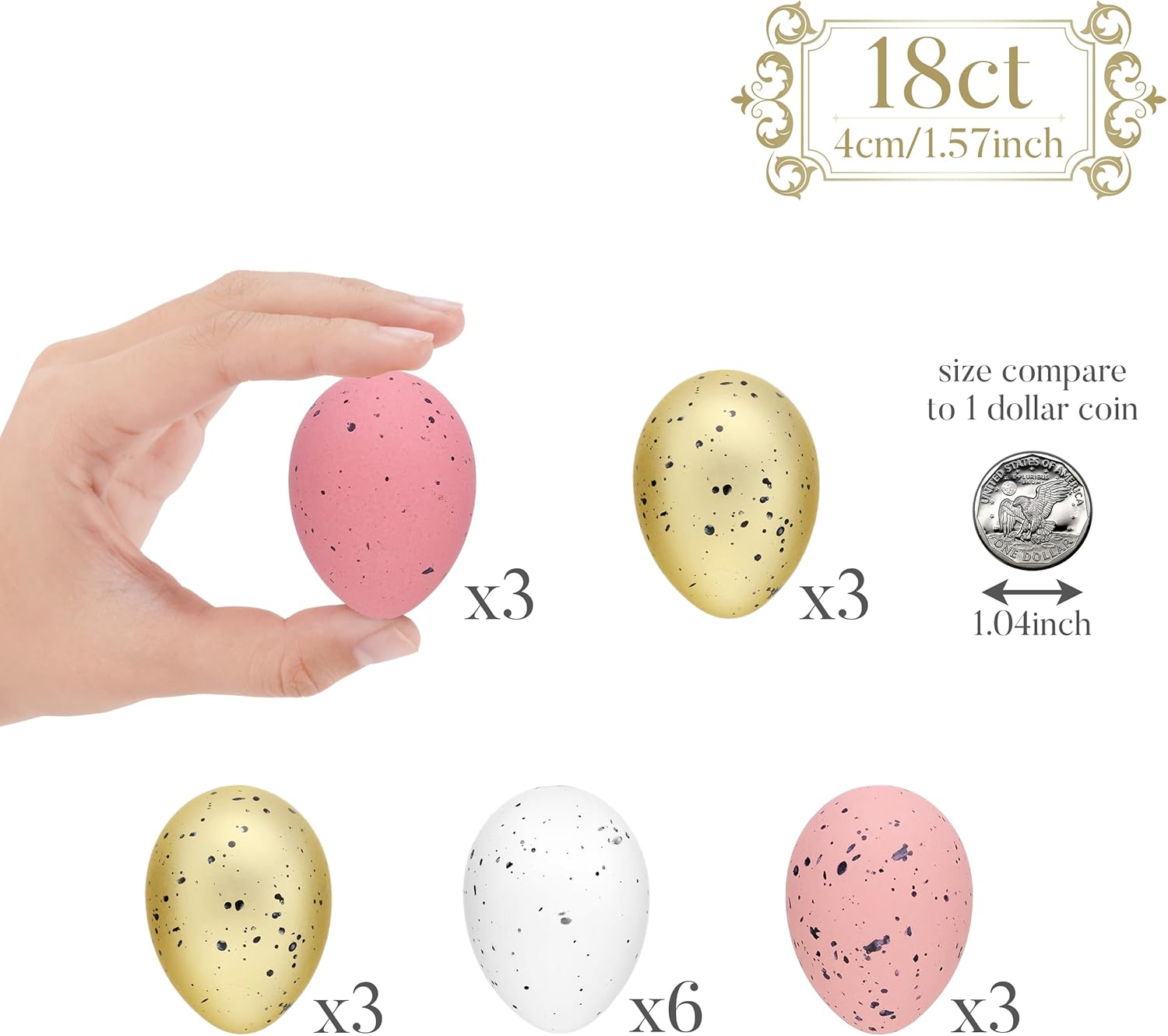 Thumbnail 6 de Valery Madelyn Ostereier 18er Rosa Gold