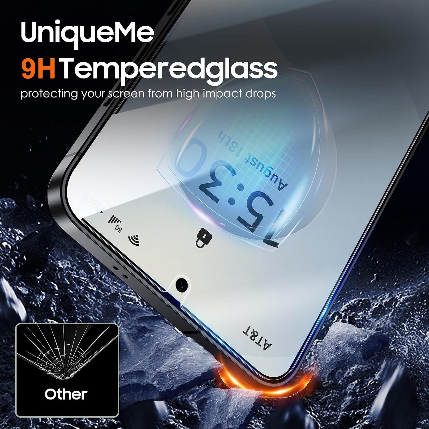 Thumbnail 2 de UniqueMe Samsung Galaxy S25 Screen Protector 6.2in