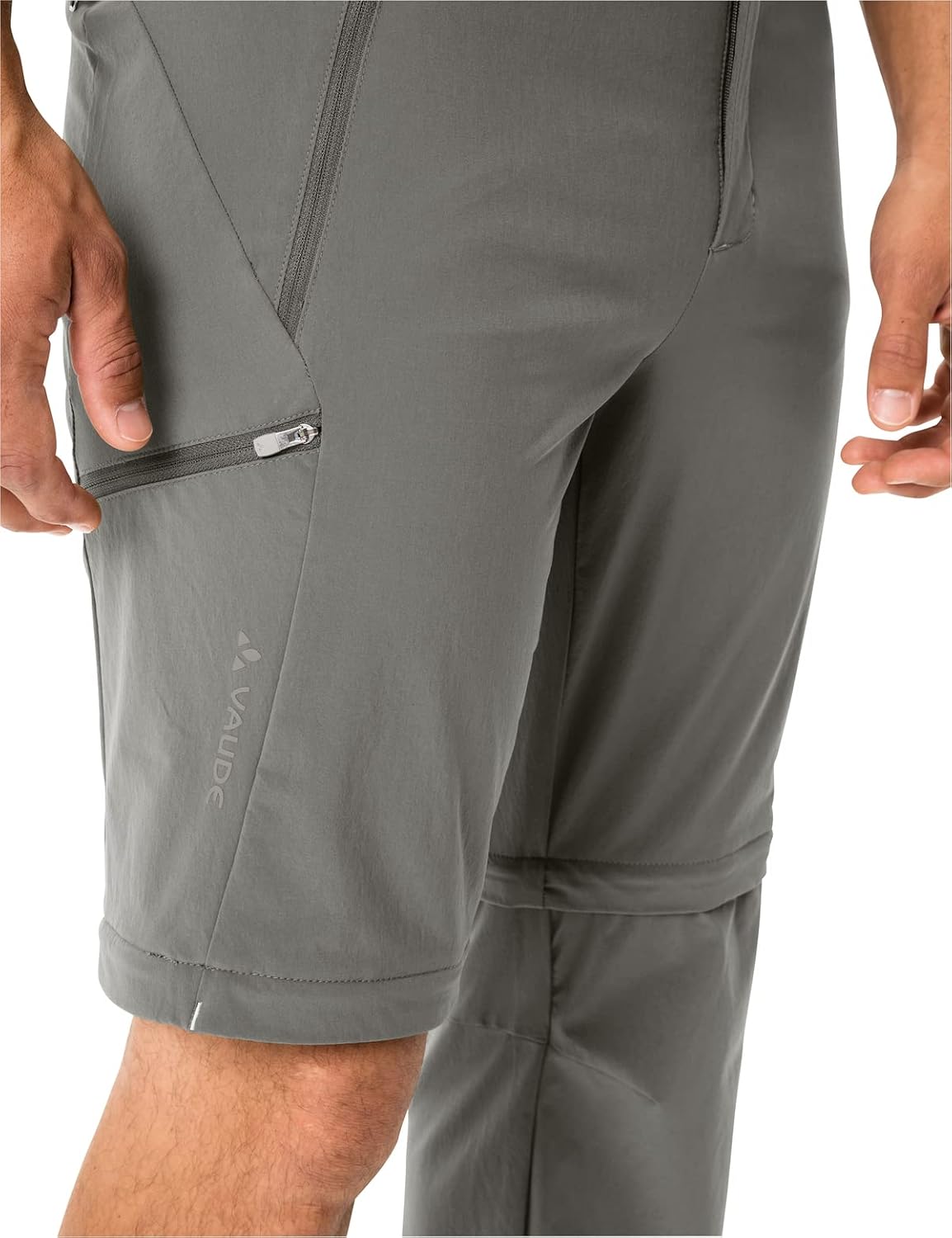 Detalle 1 de VAUDE Farley Stretch T-Zip Pants III