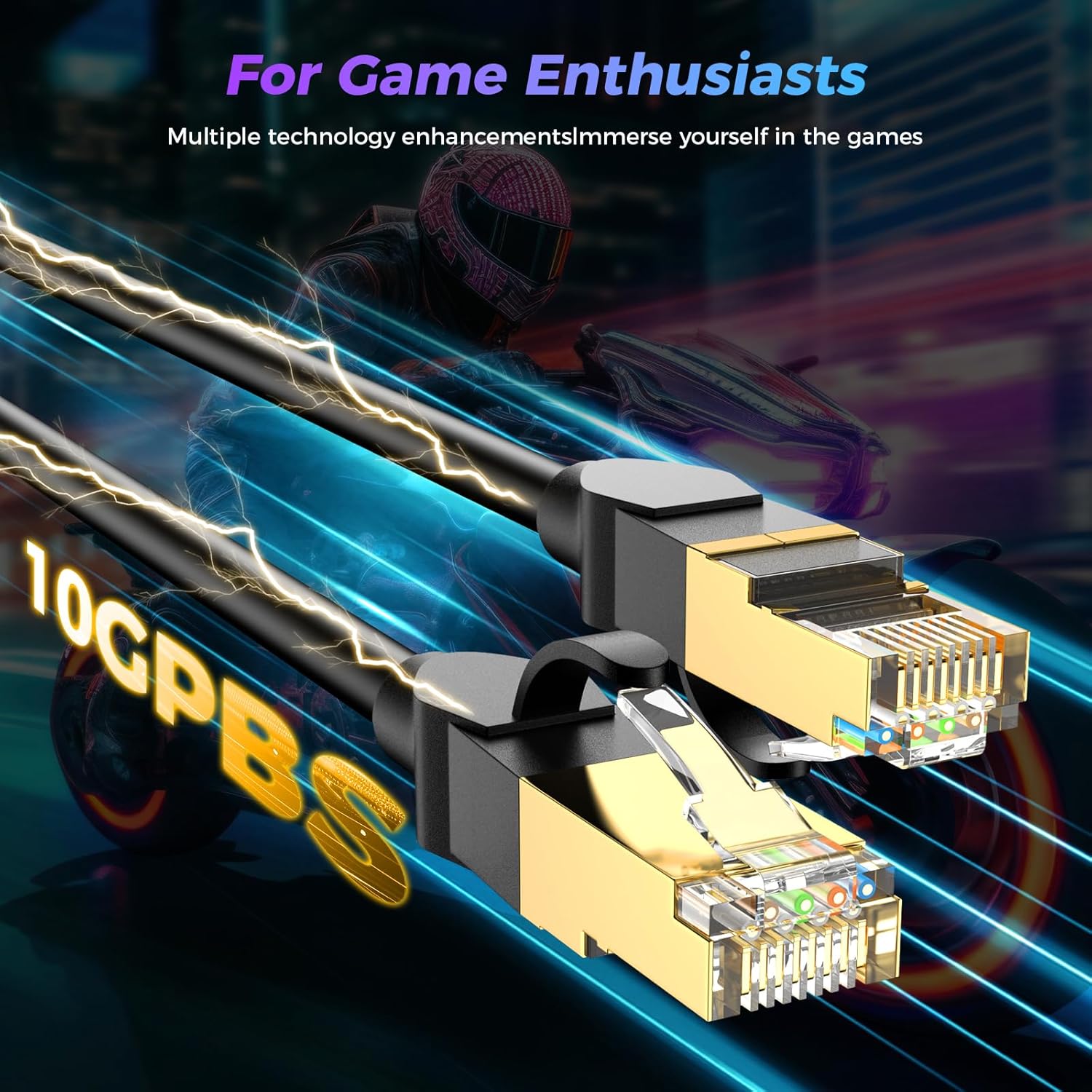 Thumbnail 2 de Ethernet Cable Cat6 100m, 1000mbps 550MHz