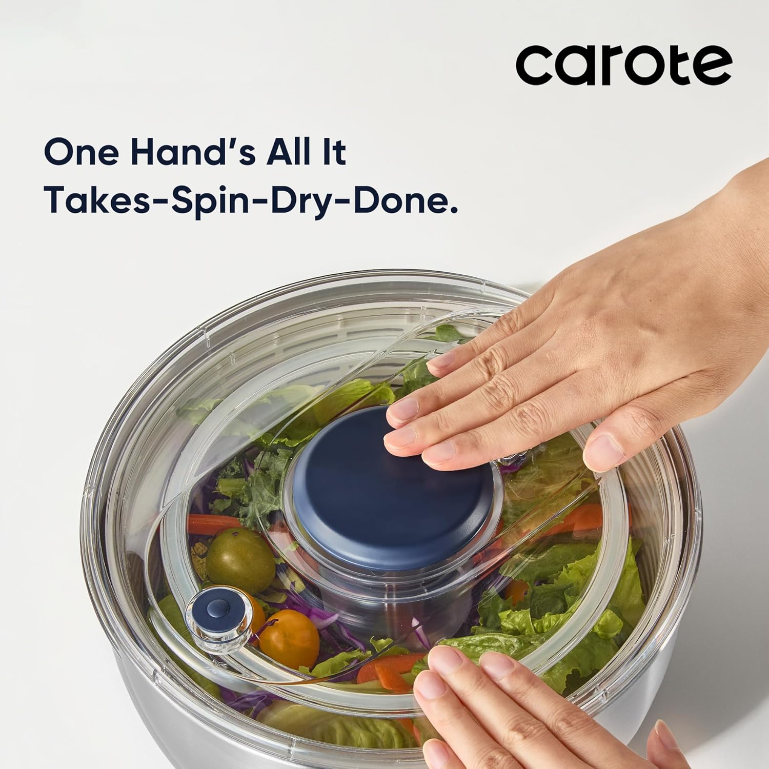 Thumbnail 2 de CAROTE 6.4 Qt Salad Spinner 🥗
