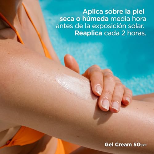 Thumbnail 7 de ISDIN Fotoprotección Gel Cream SPF 50: protector solar corporal gel-crema de rápida absorción (250 ml)