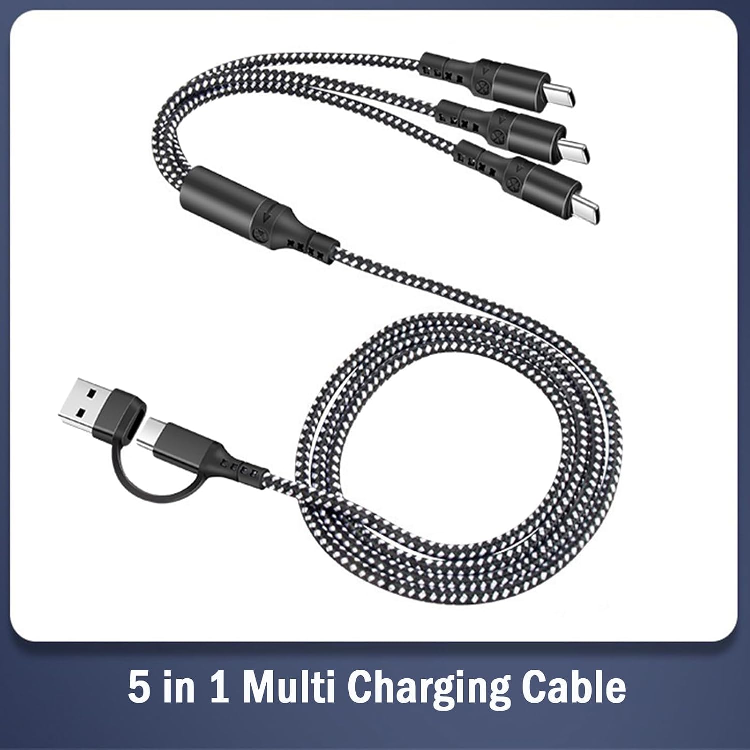 Detalle 2 de Multi USB-C Kabel 5 in 1 1,2 m