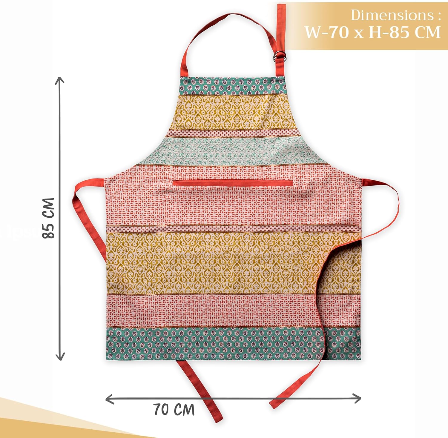 Thumbnail 3 de Maison d'Hermine Tablier 100% coton 70 cm