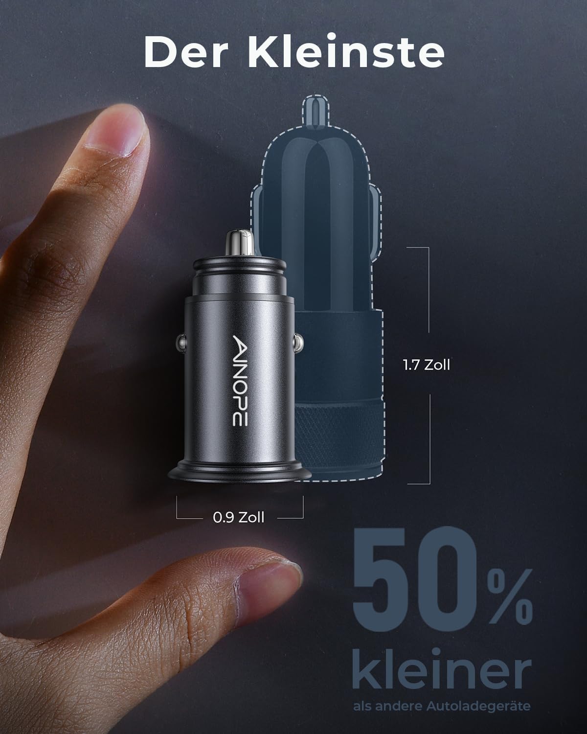 Thumbnail 1 de AINOPE 24W Auto USB Ladegerät