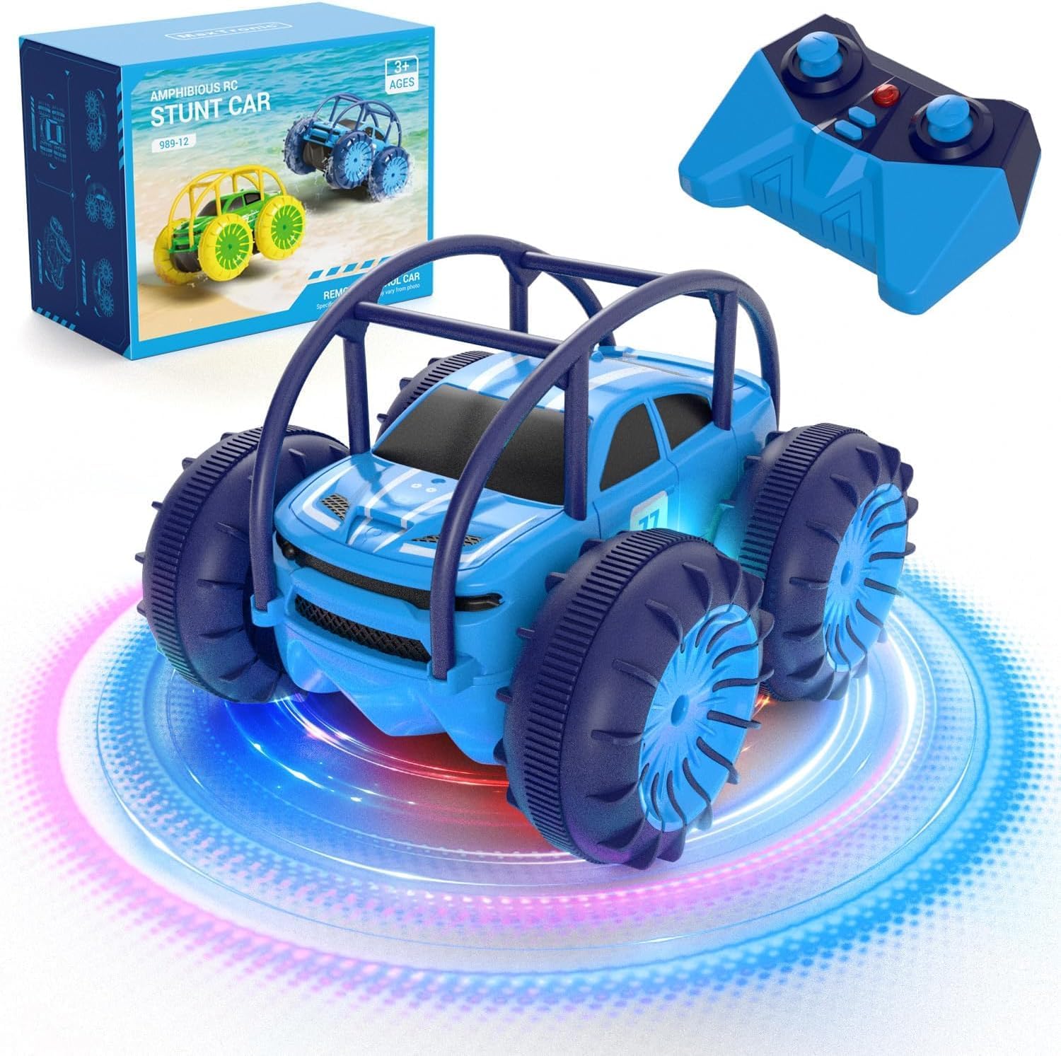 Detalle de MaxTronic RC stunt car with ABS body