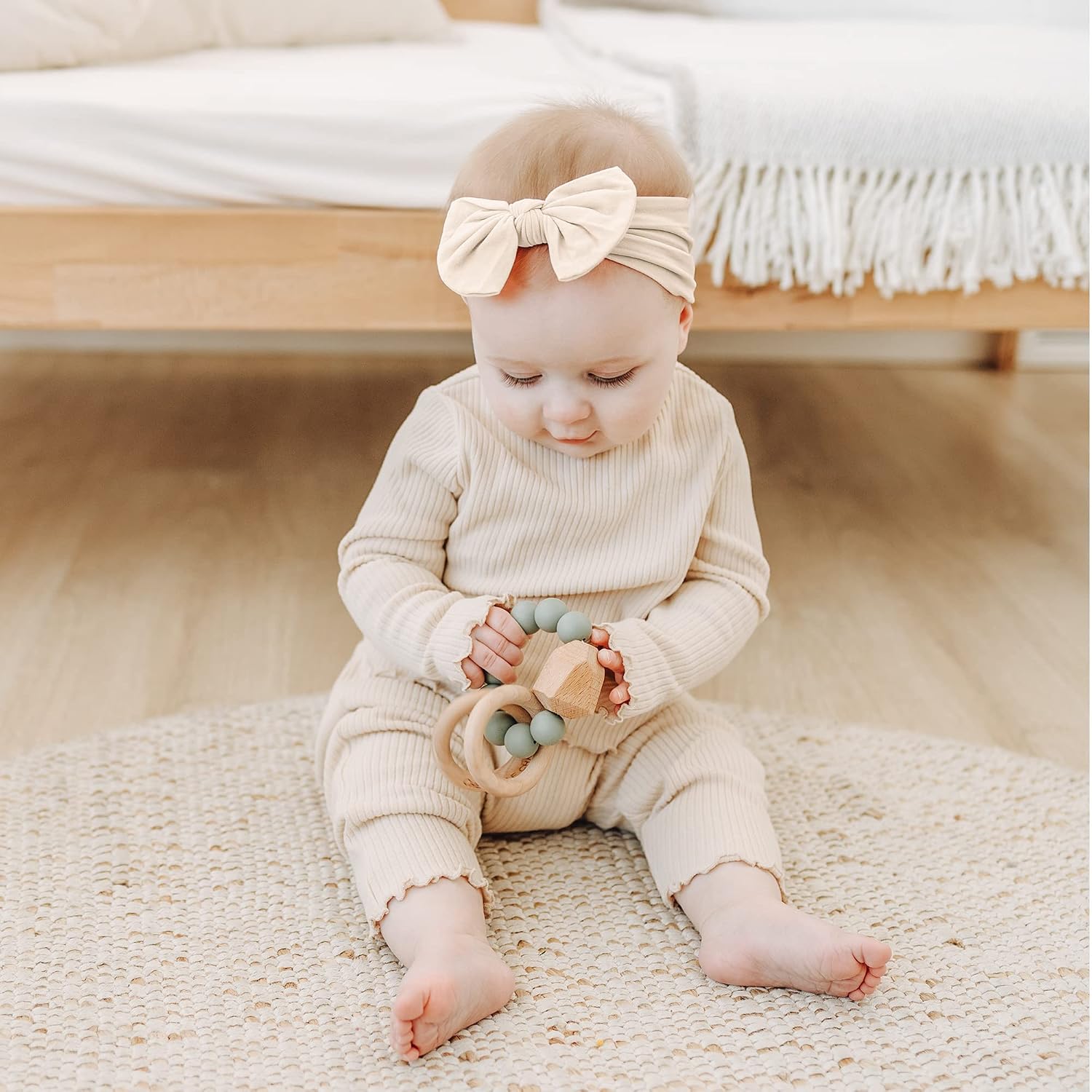 Detalle de Prohouse Baby Headbands, 20-Piece Set