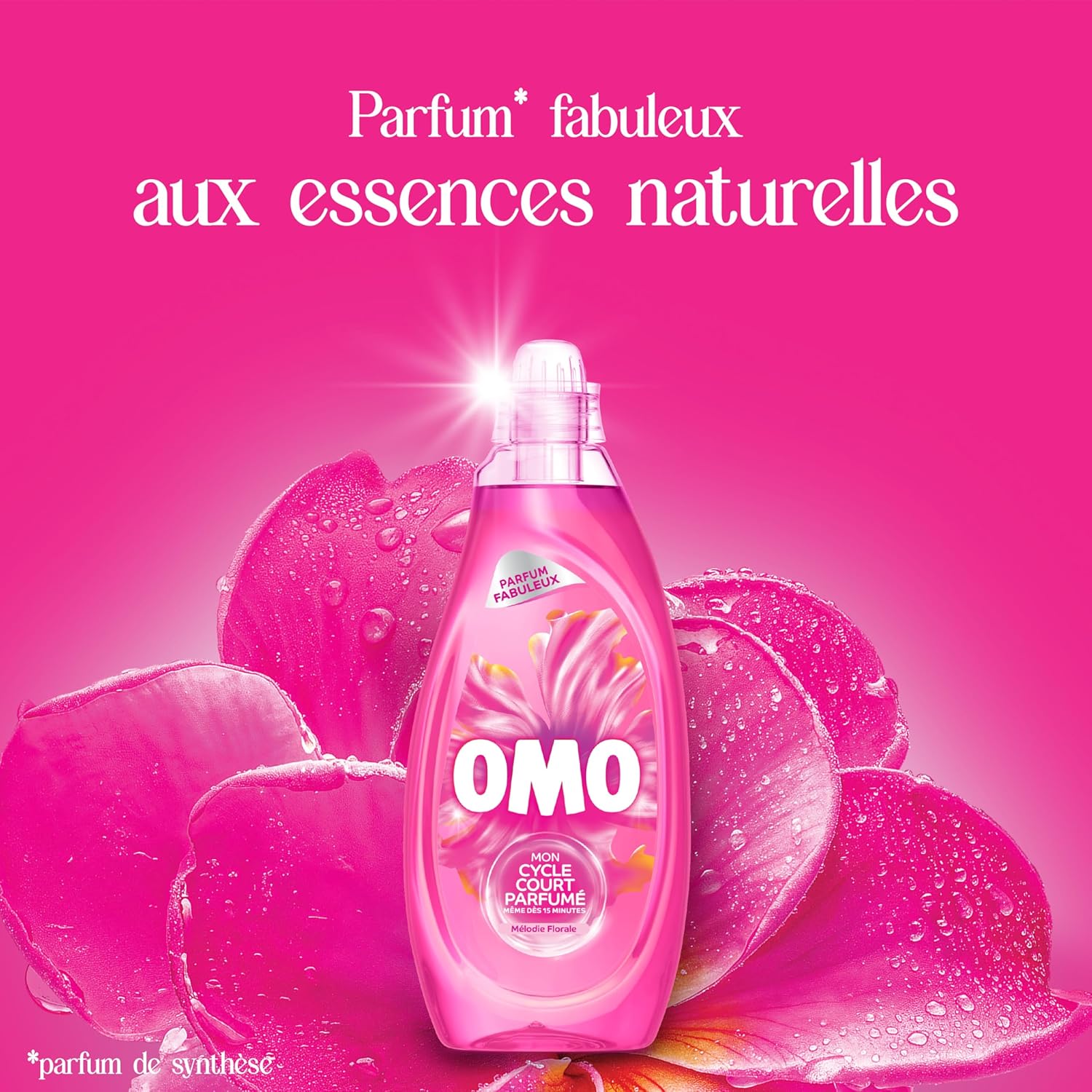 Thumbnail 6 de OMO Lessive Liquide Mon Cycle Court Parfumé Mélodie Florale – Cycle court efficace dès 15 minutes