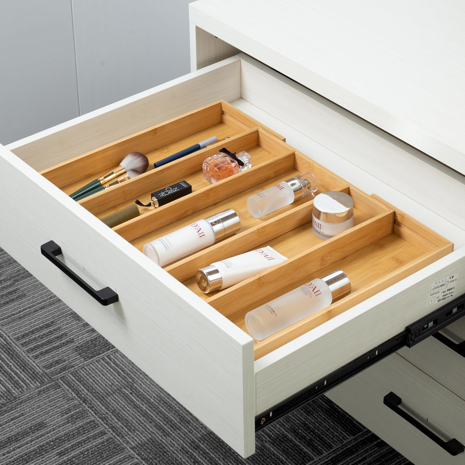 Thumbnail 6 de Utoplike Bamboo Kitchen Drawer Organizer ⚙