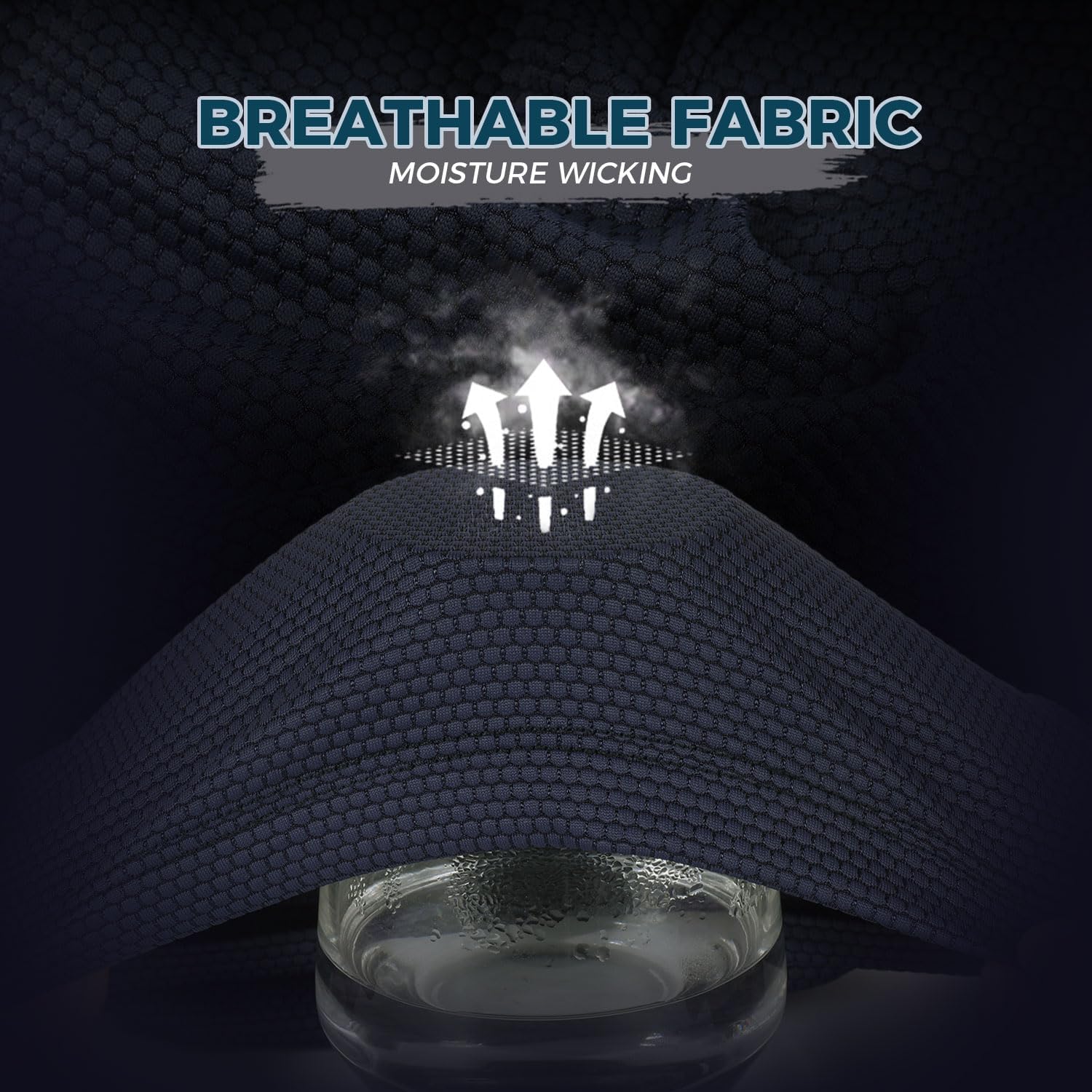 Detalle 2 de WTACTFUL cooling skull caps (1 or 2 pack) – breathable 3D mesh headwear for running, cycling & gym