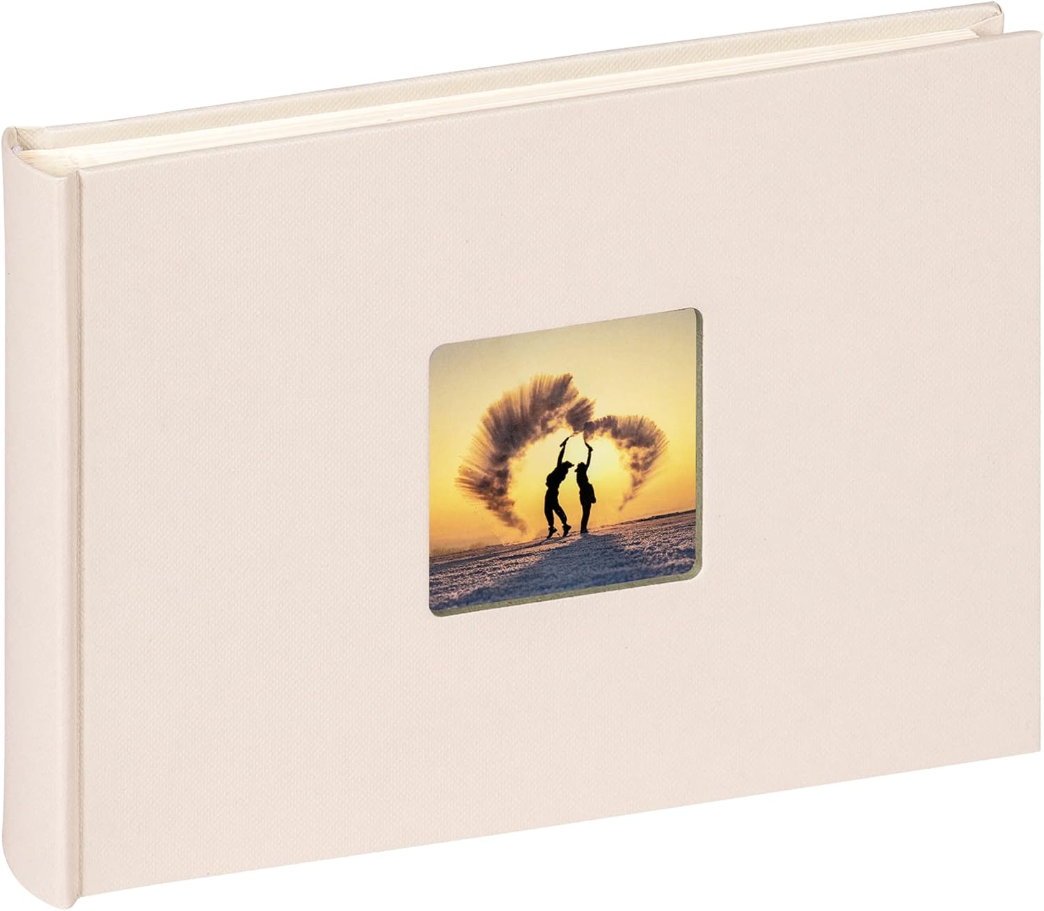 Detalle de walther design Fotoalbum creme 30 x 30 cm mit Cover-Ausstanzung – Fun FA-208-H
