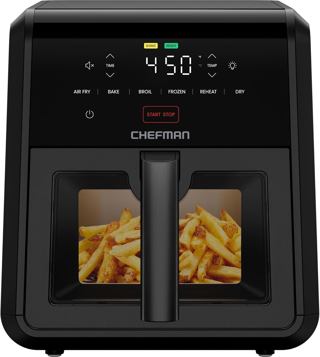Detalle de Chefman TurboFry 7-Quart Air Fryer, 6-in-1, 450°F