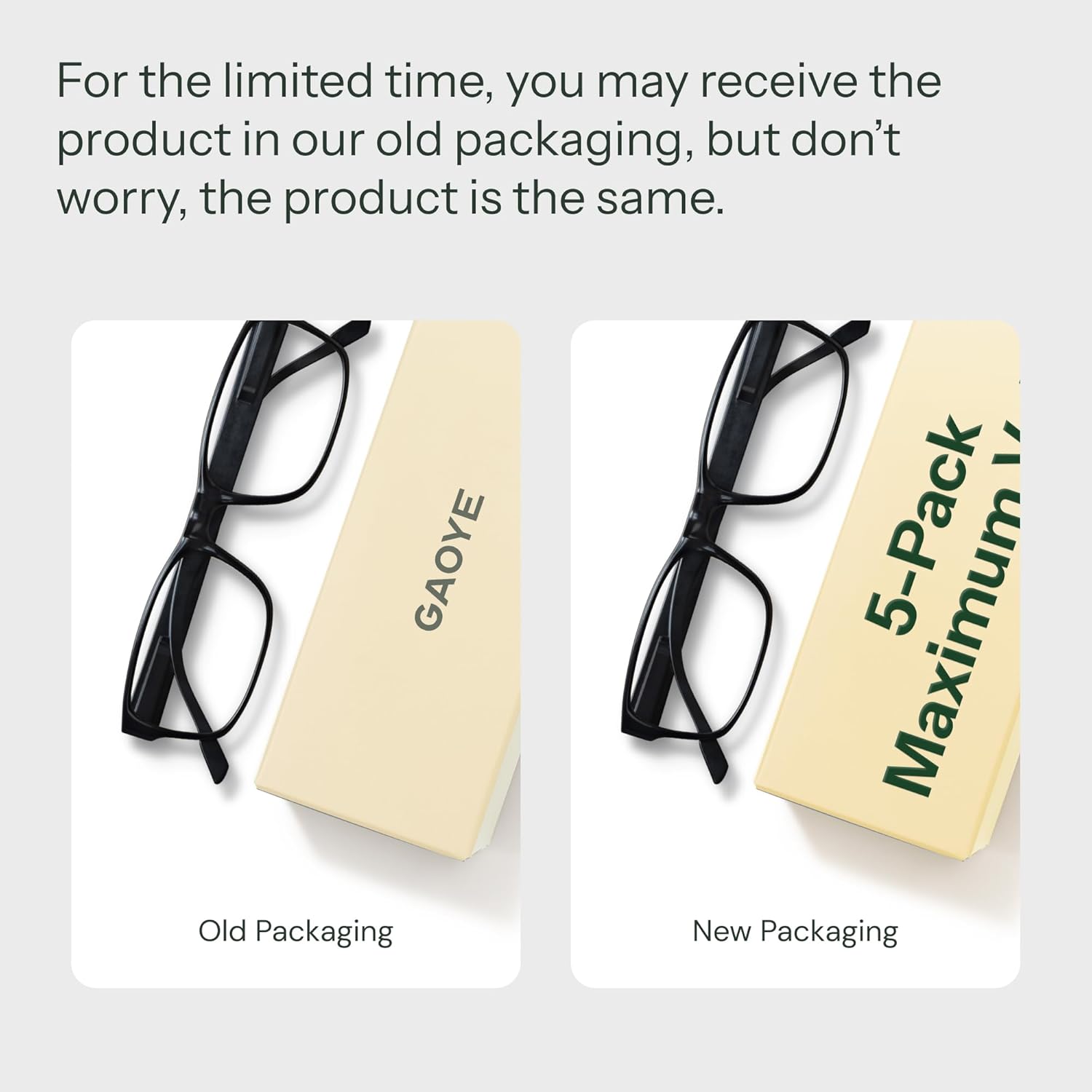 Detalle de Gaoye 5-Pack Reading Glasses for Men and Women