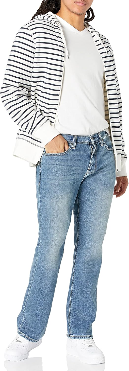 Thumbnail 3 de Jeans Amazon Essentials da uomo dritti con taglio bootcut, denim leggermente elasticizzato