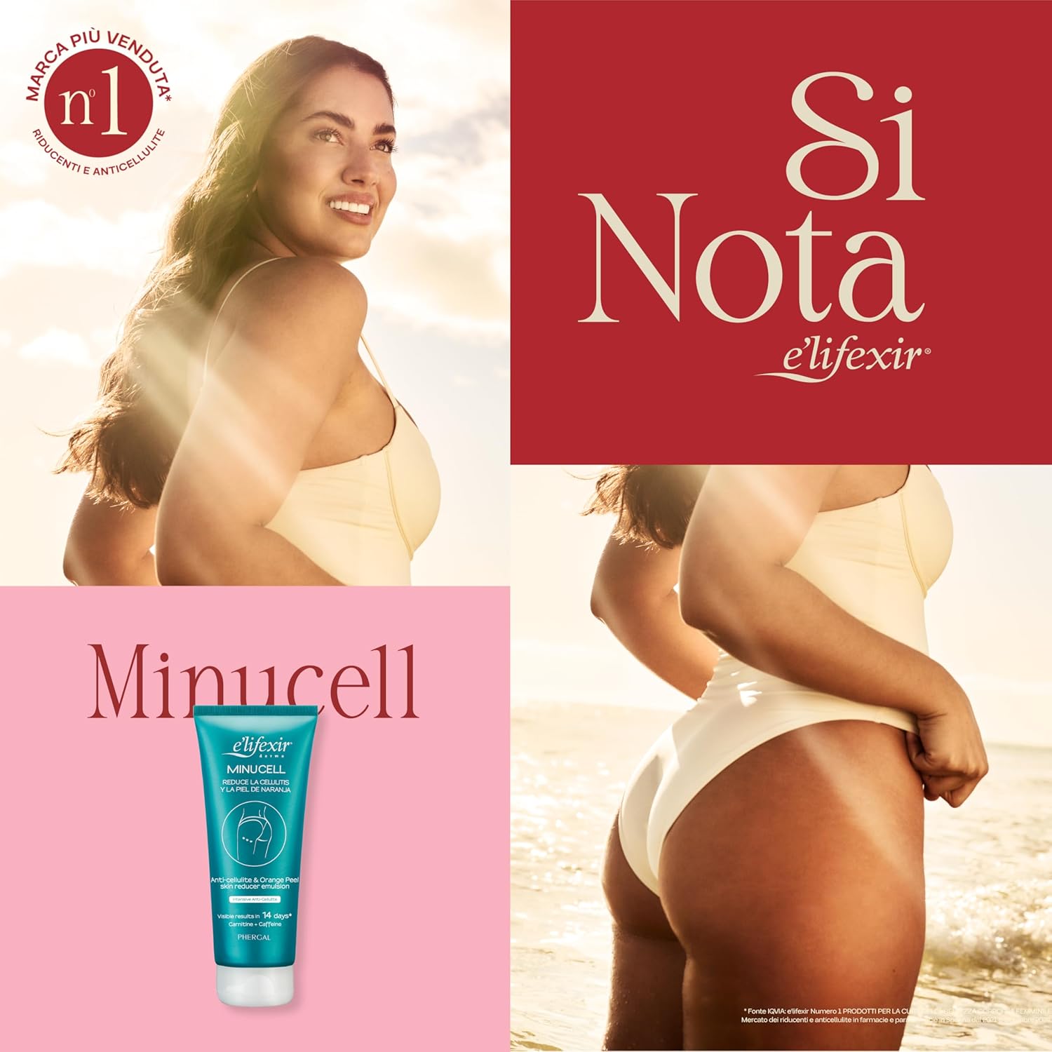 Thumbnail 1 de E'lifexir Minucell Crema Anticellulite: Tensora, Riducente e Idratante per una pelle levigata