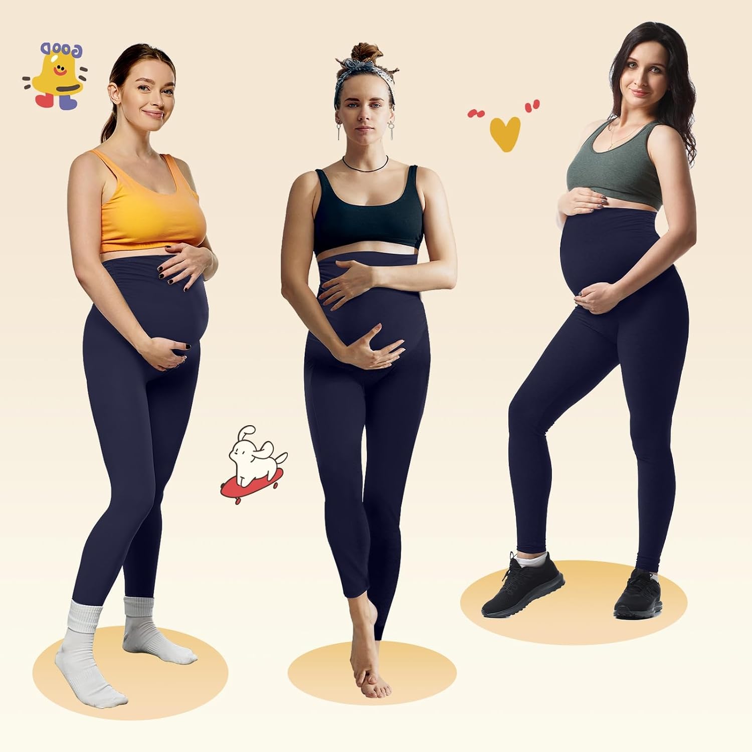 Thumbnail 5 de Leggings premaman Ymmott con pile
