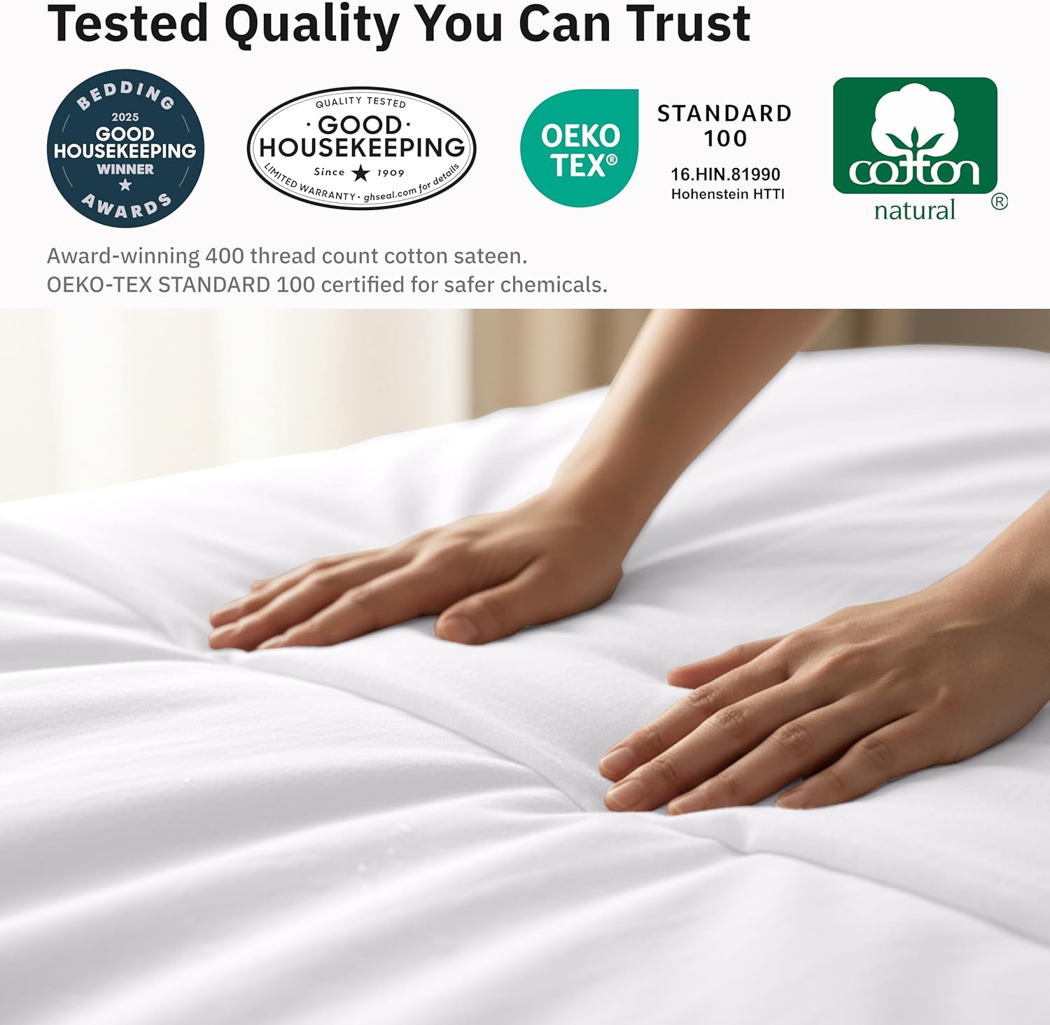 Thumbnail 6 de California Design Den Duvet Cover King 106x90