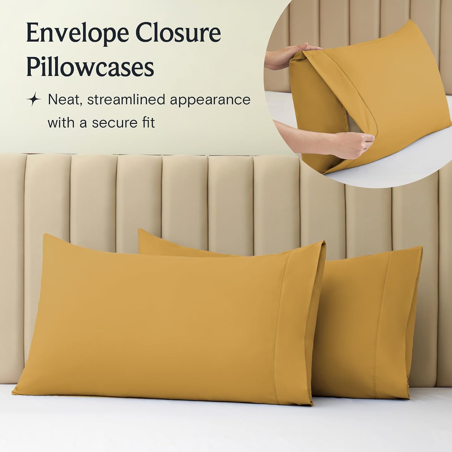 Thumbnail 2 de LuxClub 4-Piece Microfiber Sheet Set — Full, Deep Pockets, Breathable & Wrinkle-Resistant