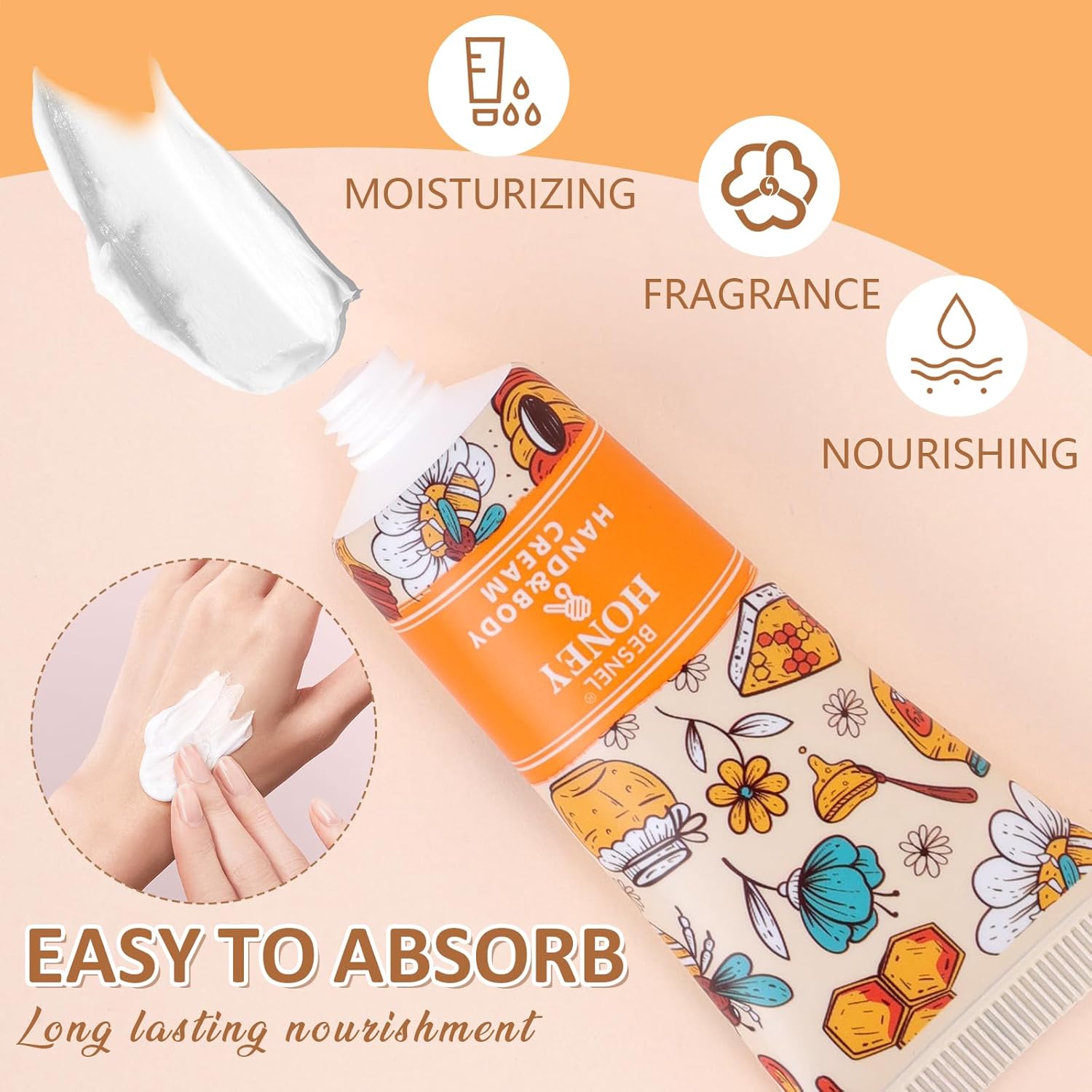 Thumbnail 3 de 24-Pack Natural Hand Cream Gift Set for Women (Mini Travel Size)