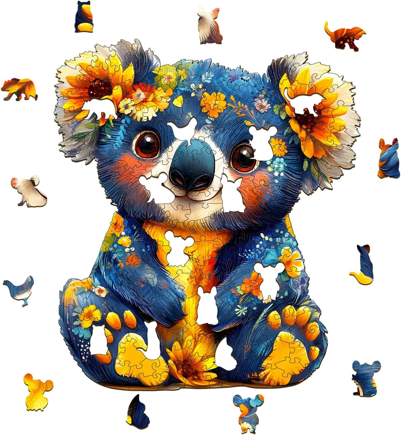 Detalle 1 de KaayeeWood Puzzle en bois adultes 3, L