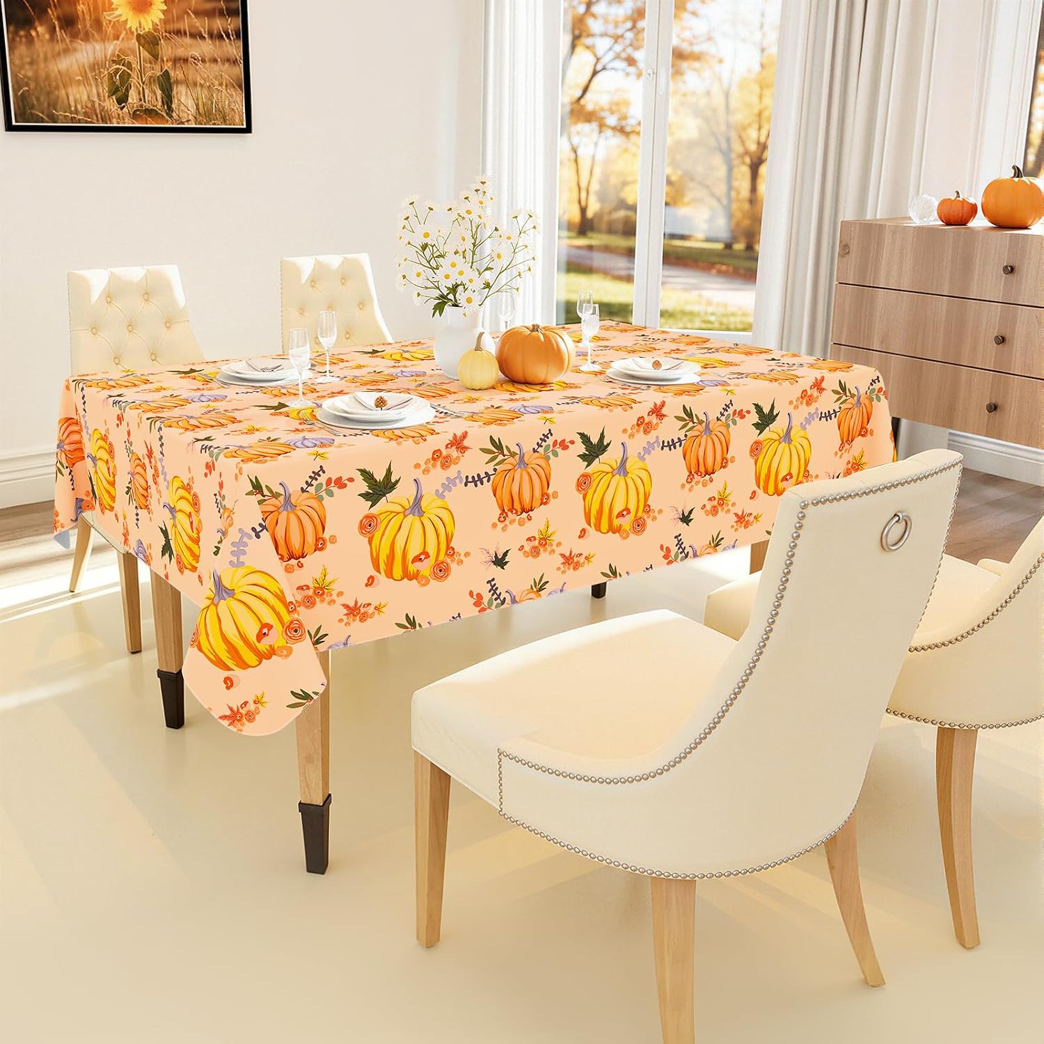 Thumbnail 6 de Smiry Vinyl Tablecloth 60 × 84 in.
