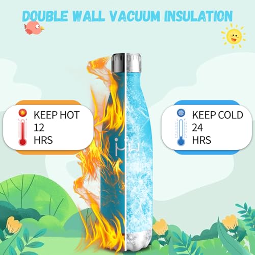 Detalle 2 de HoneyHolly Botella térmica 500 ml, acero inoxidable 🚰